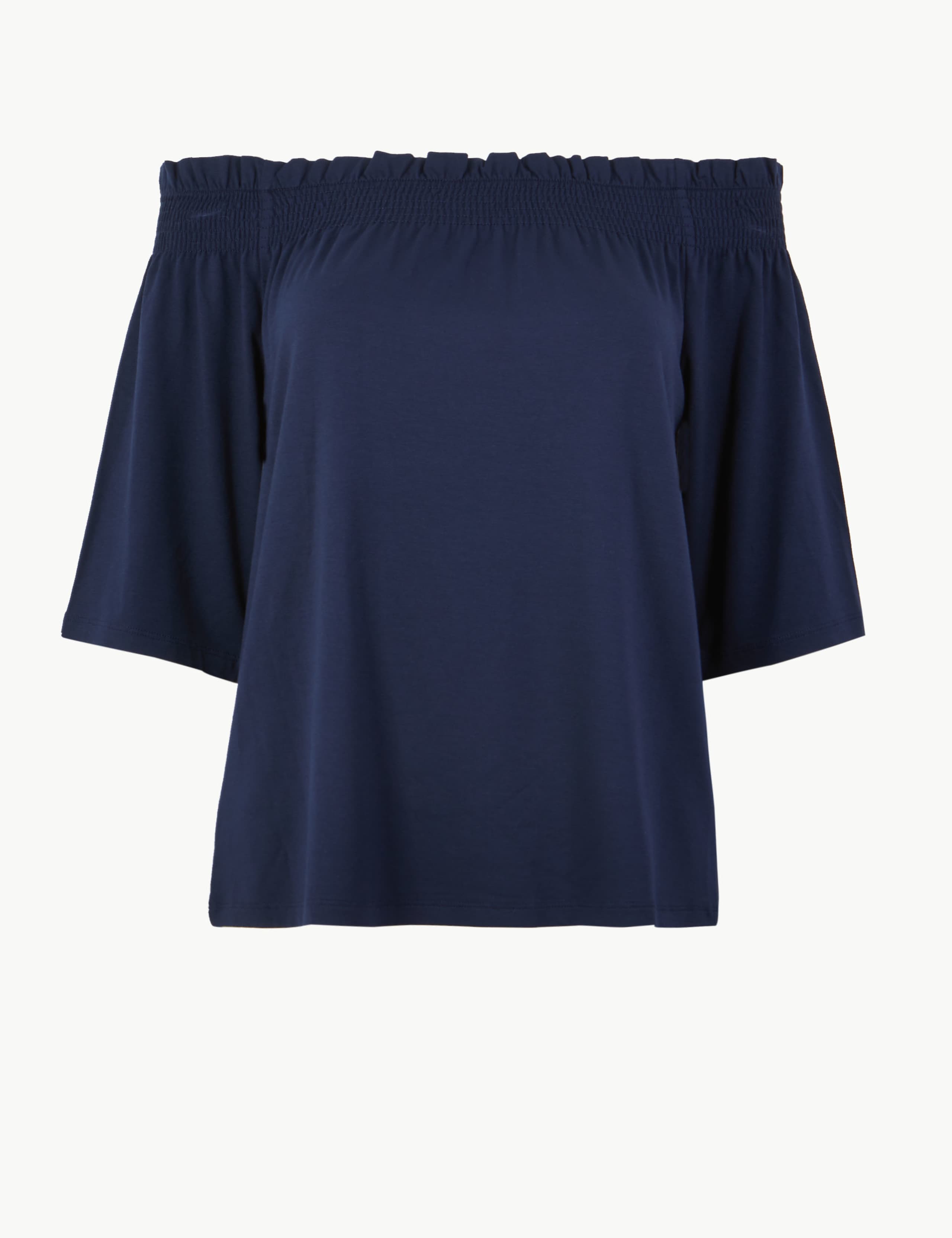 Regular Fit Bardot Top 2 of 4