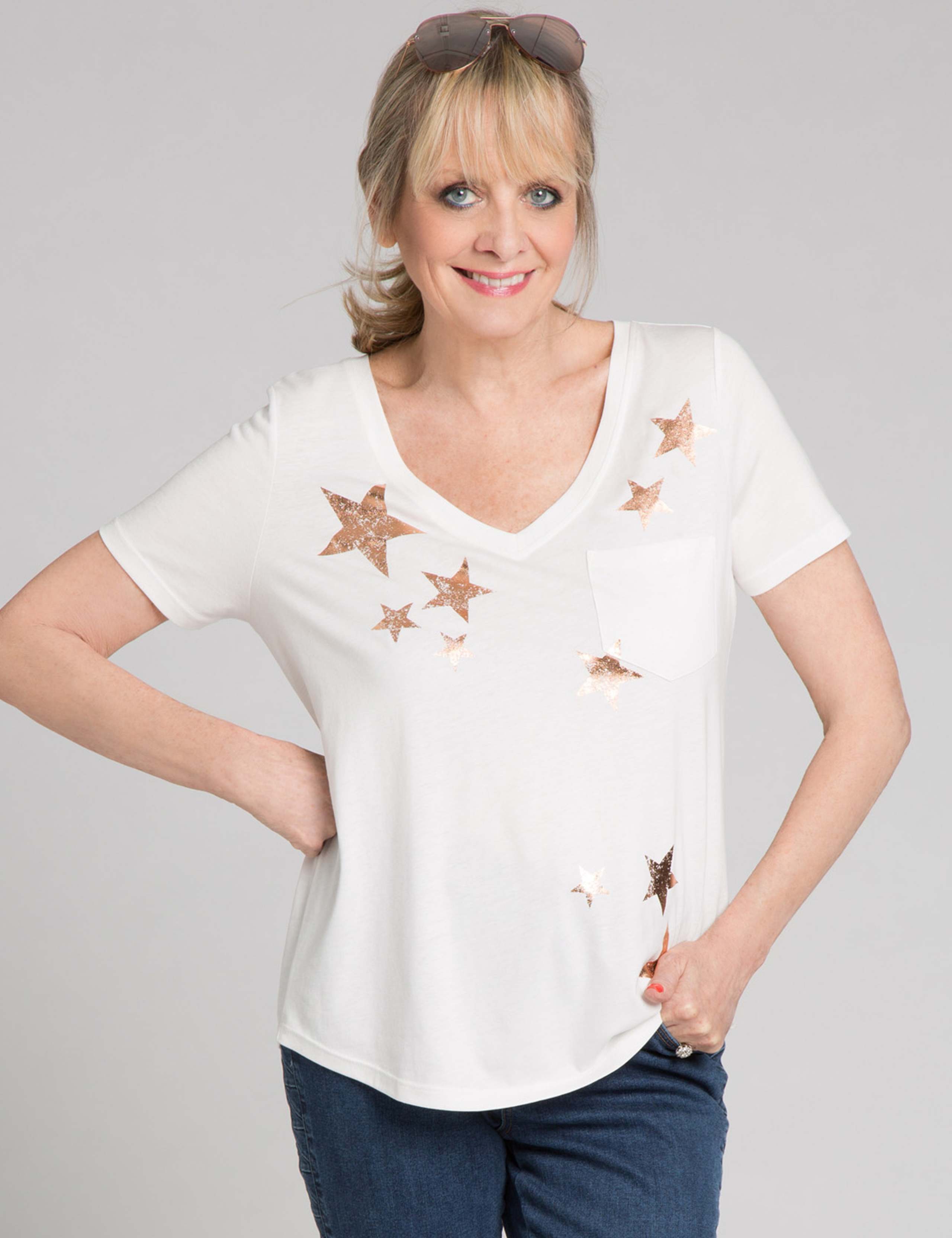 Modal Blend Printed Short Sleeve T-Shirt 3 of 5