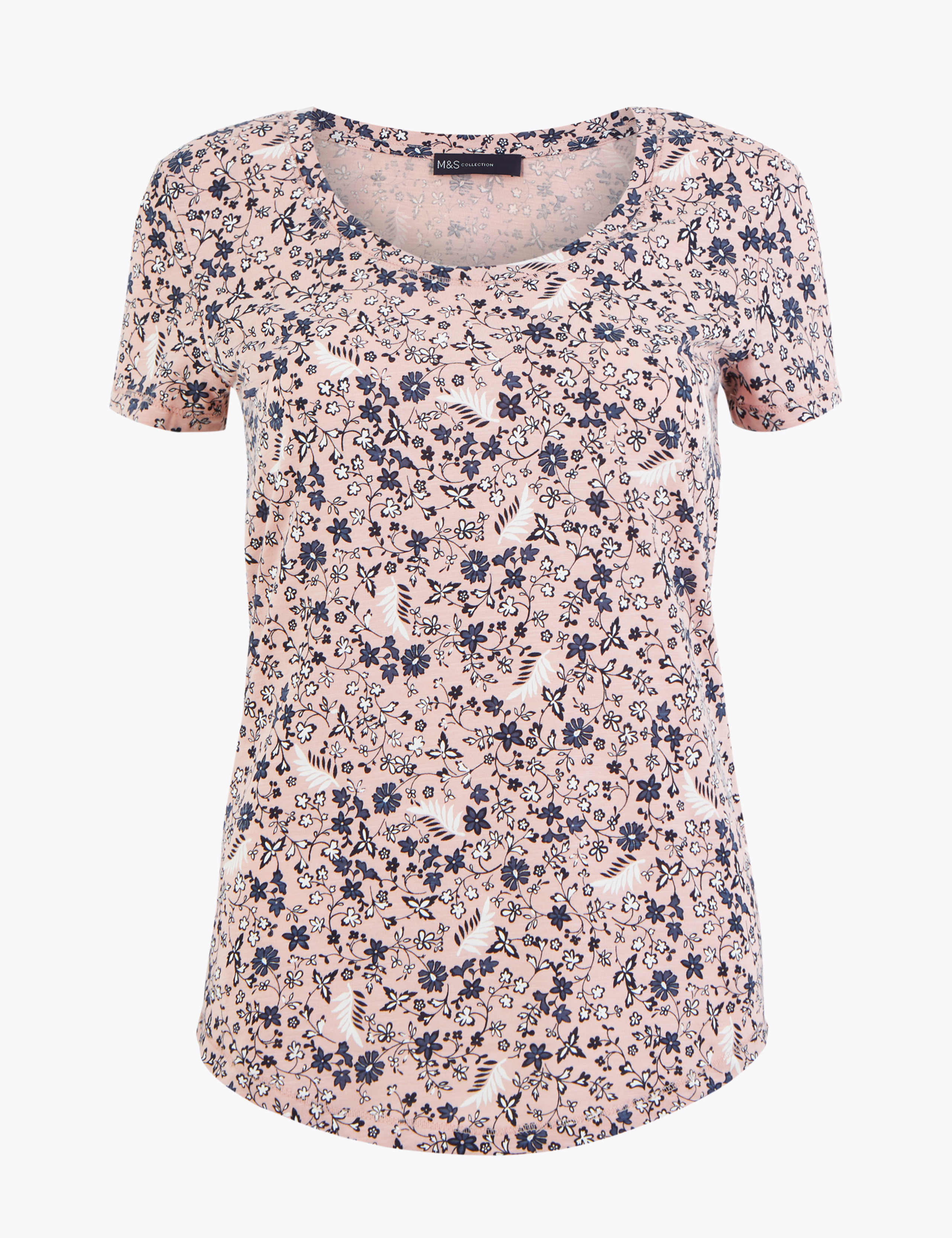 Pure Cotton Printed Regular Fit T-Shirt 2 of 4