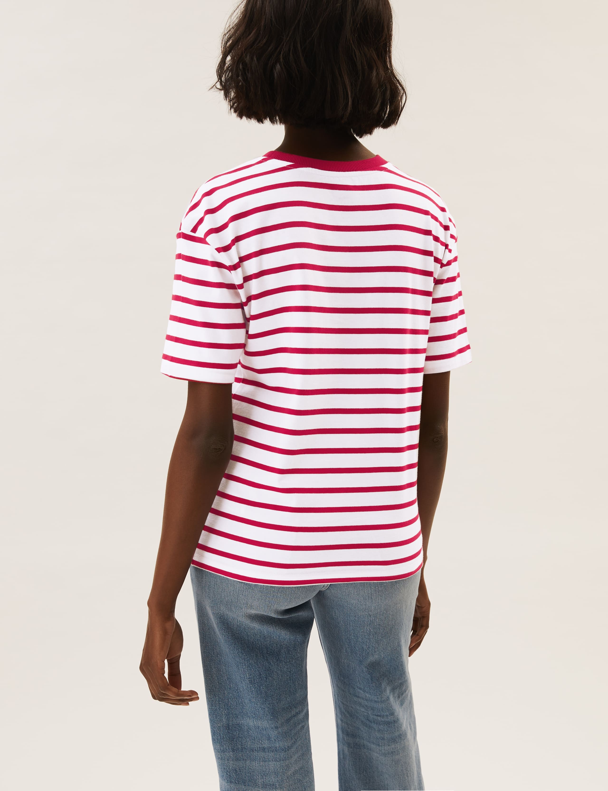 Pure Cotton Striped Minnie Mouse™ T-Shirt 2 of 3