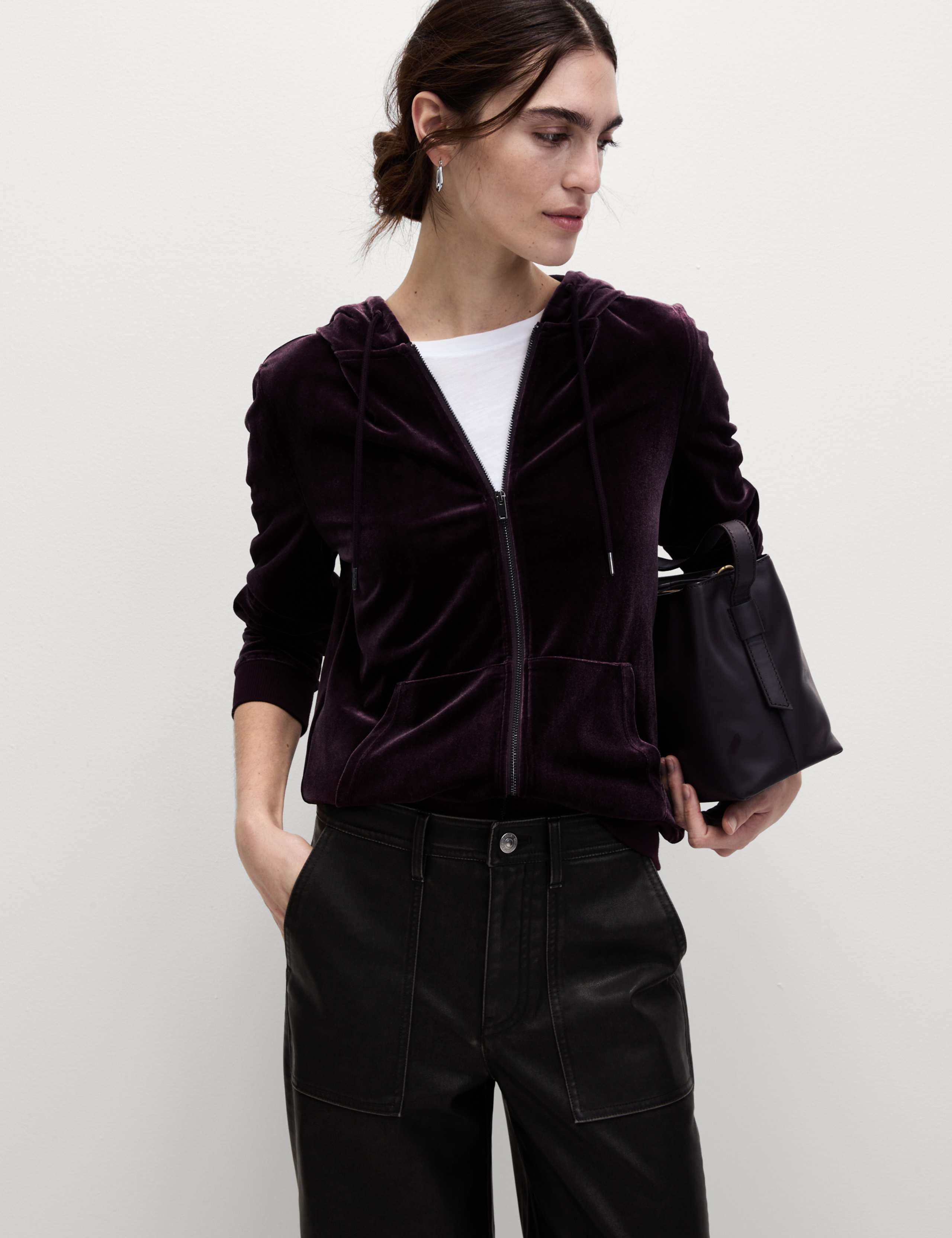Velour Hoodie 4 of 5