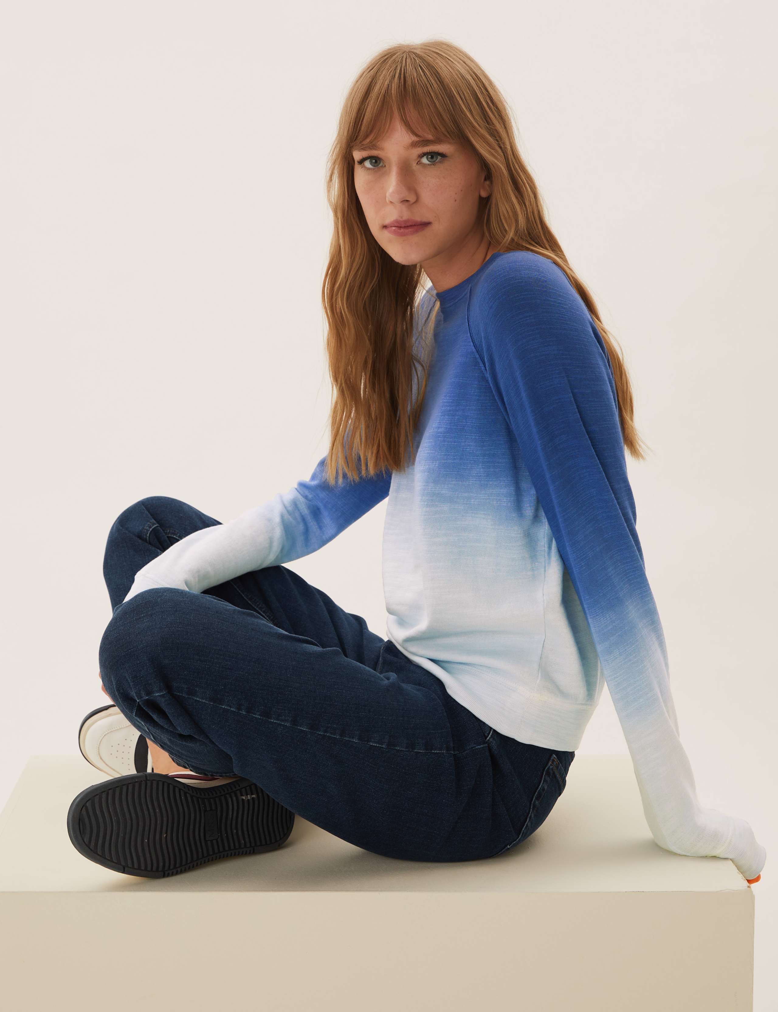 Pure Cotton Tie Dye Long Sleeve Sweatshirt 2 of 4