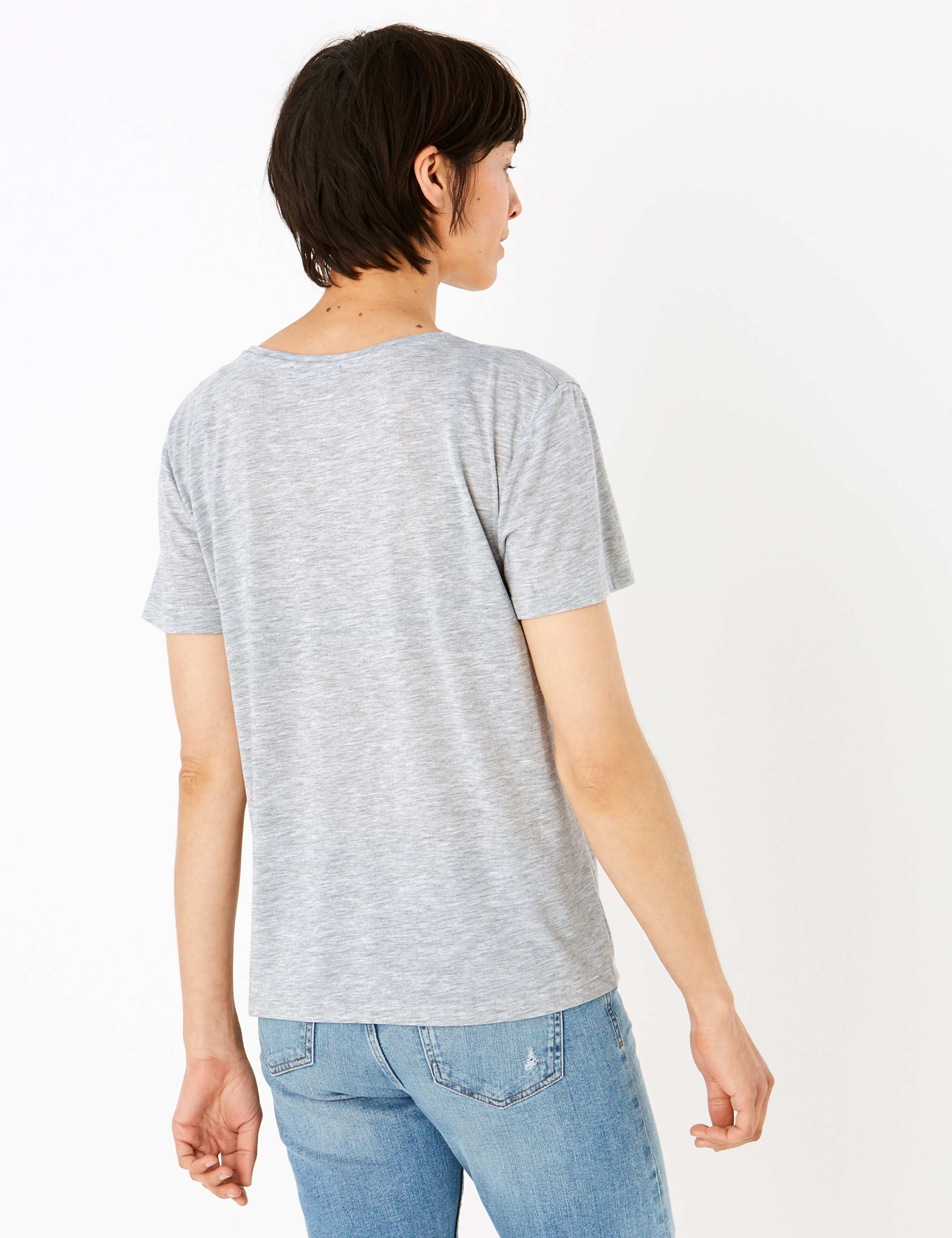 Cheers To Summer Slogan Relaxed T-Shirt 4 of 4