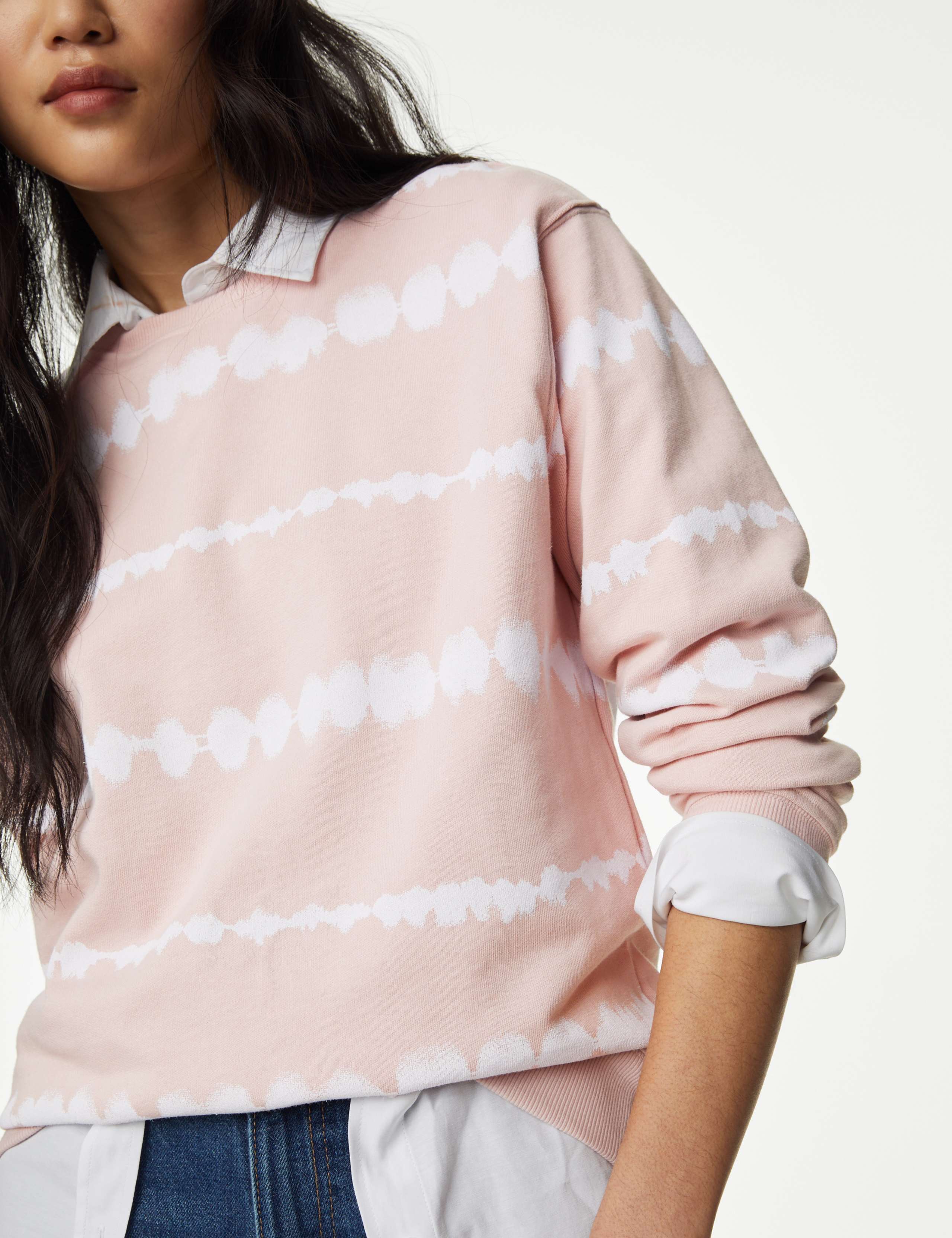 Pure Cotton Printed Sweatshirt 3 of 5