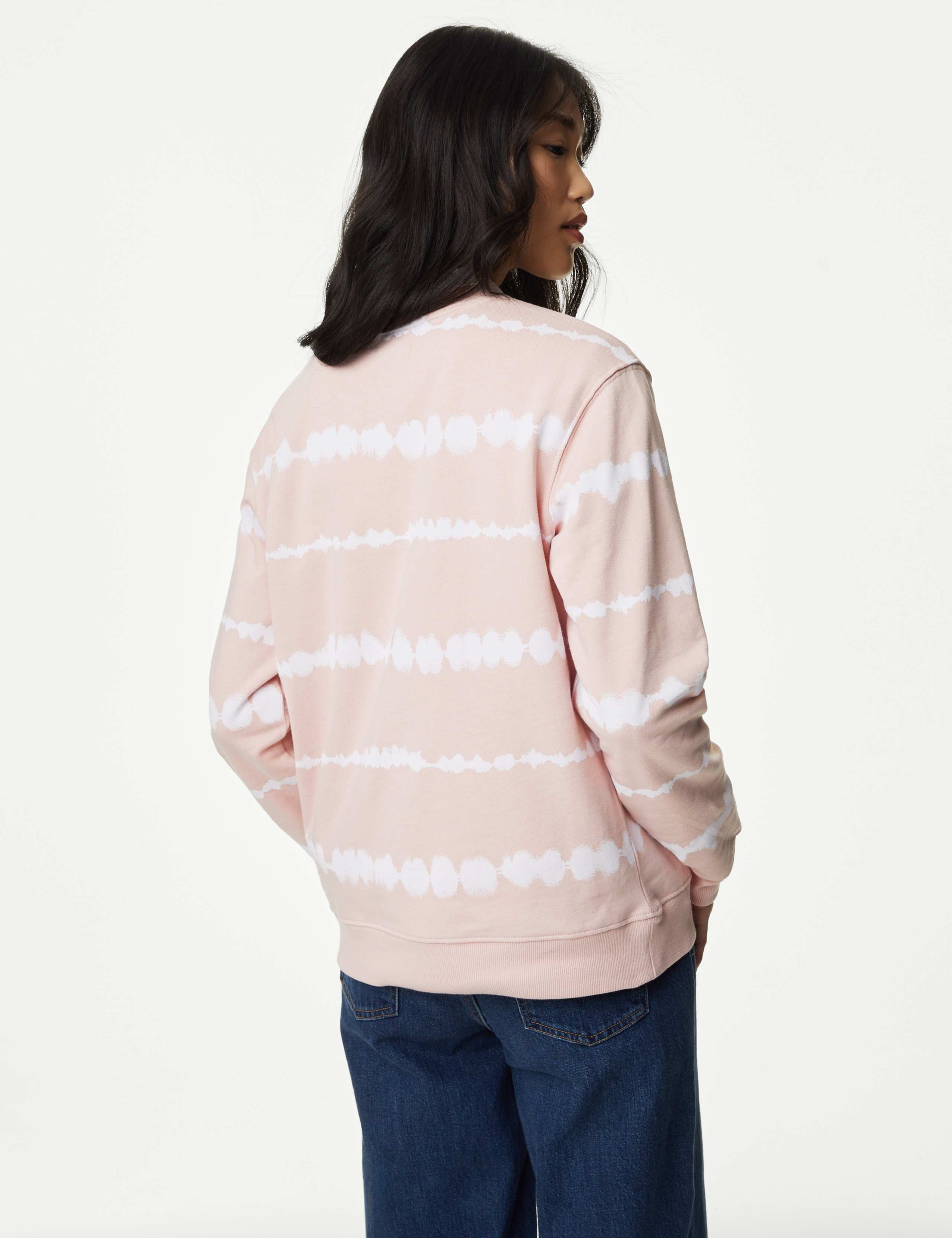 Pure Cotton Printed Sweatshirt 5 of 5