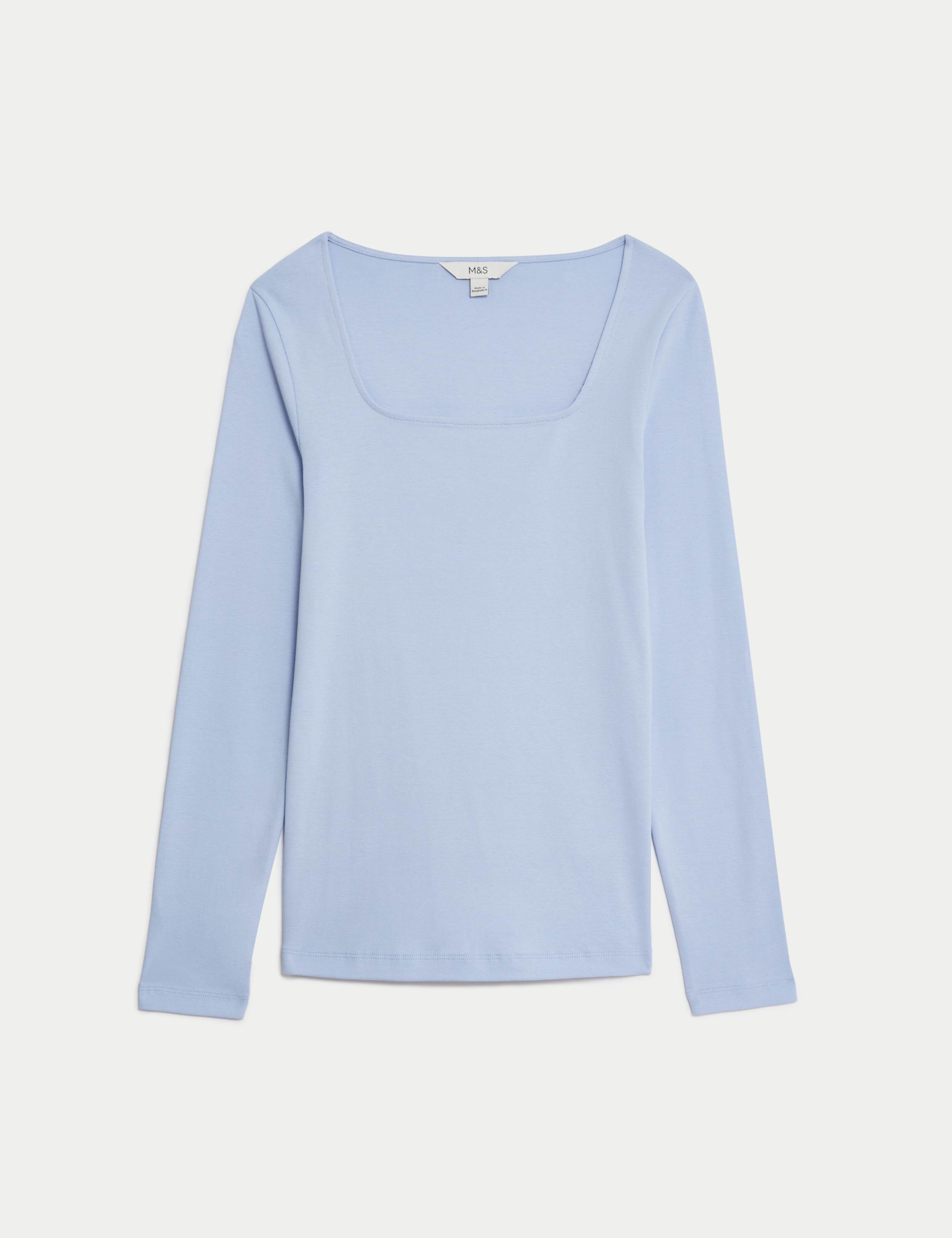 Pure Cotton Slim Fit Top 1 of 1