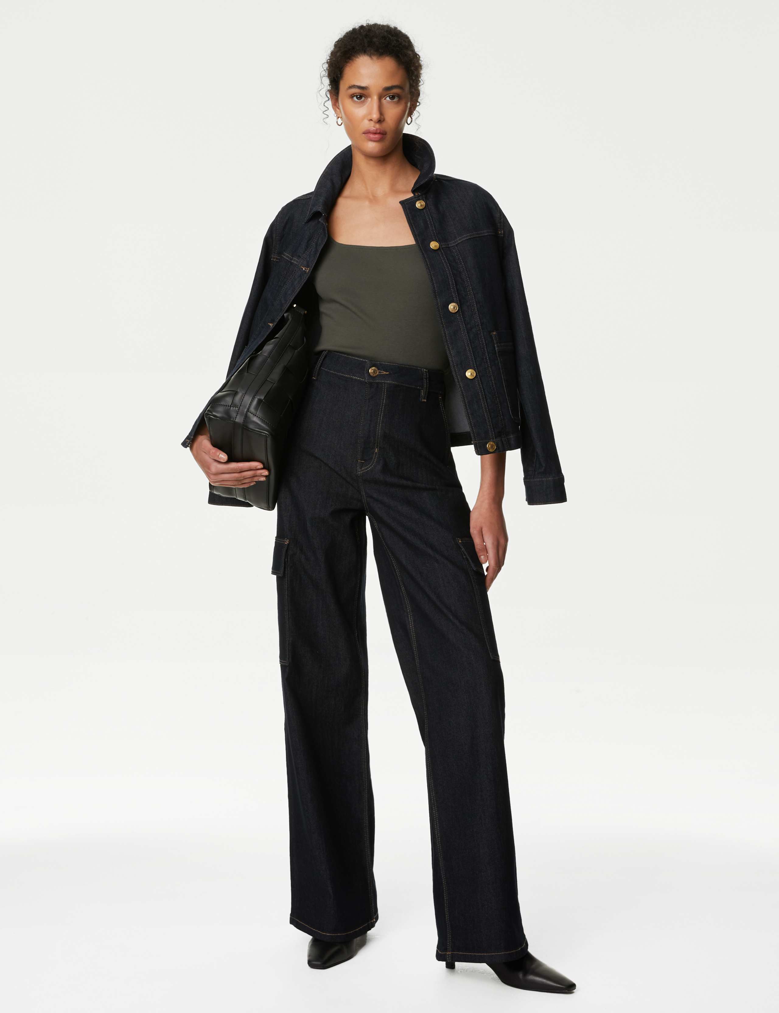 Pure Cotton Slim Fit Top 1 of 5