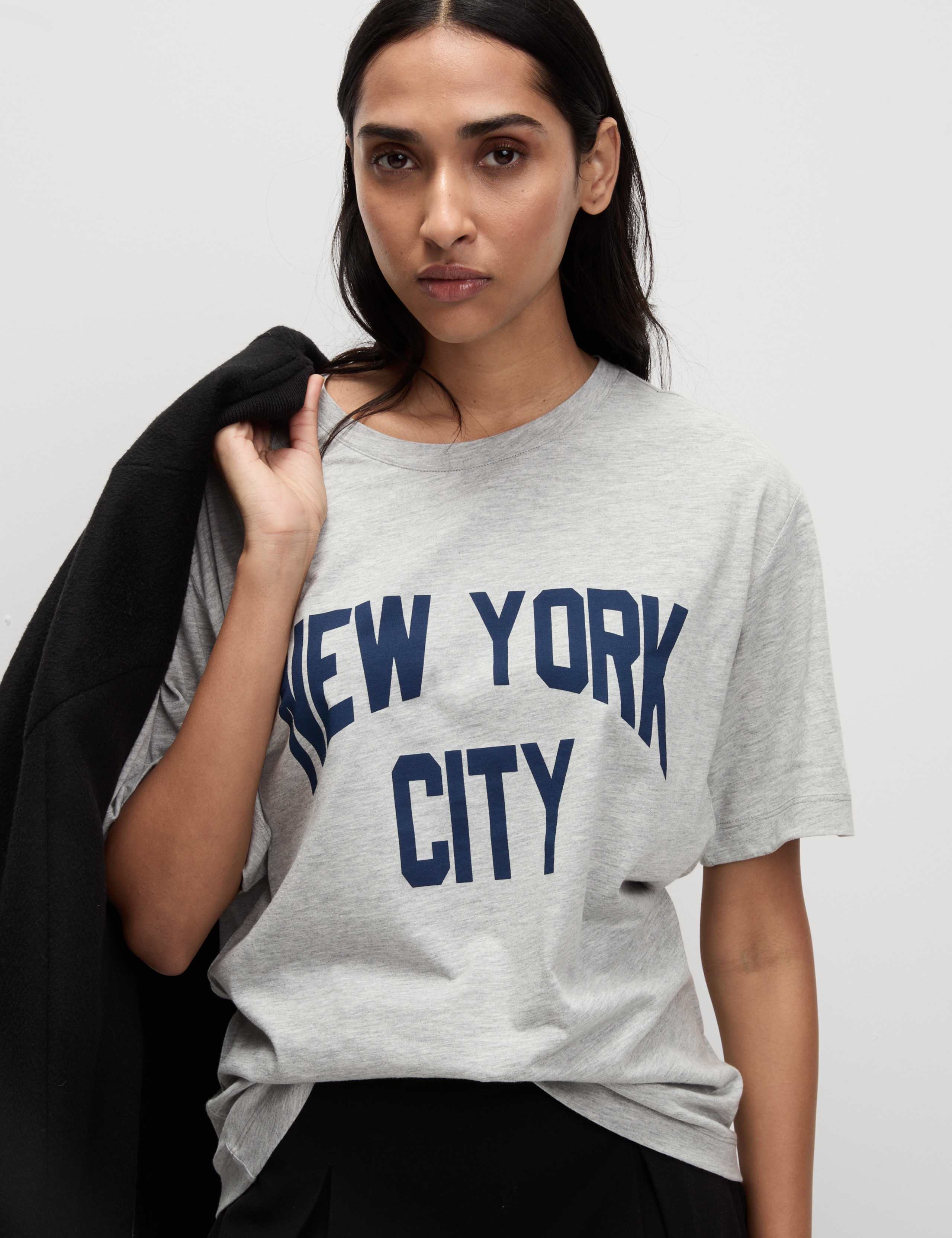 Pure Cotton Textured Regular Fit T-Shirt 4 of 4