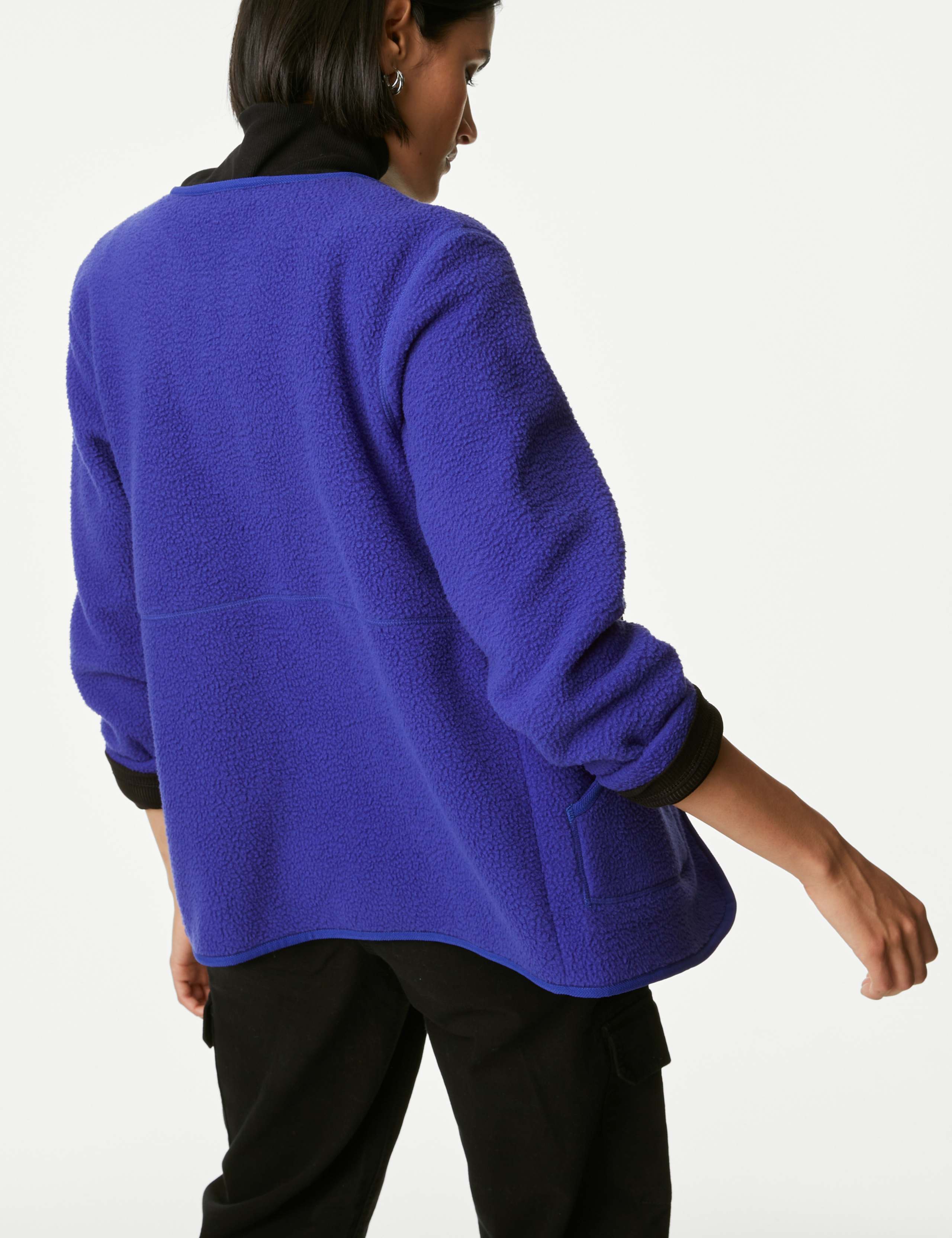 Fleece Zip Up Jacket 4 of 5
