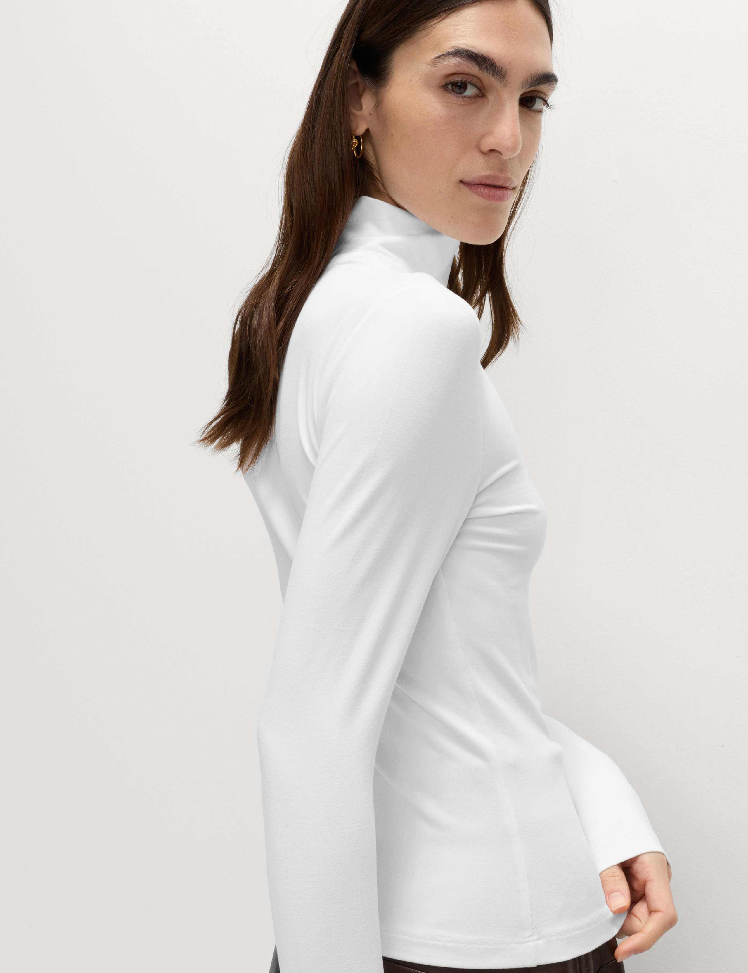 Funnel Neck Second Skin Top 4 of 4