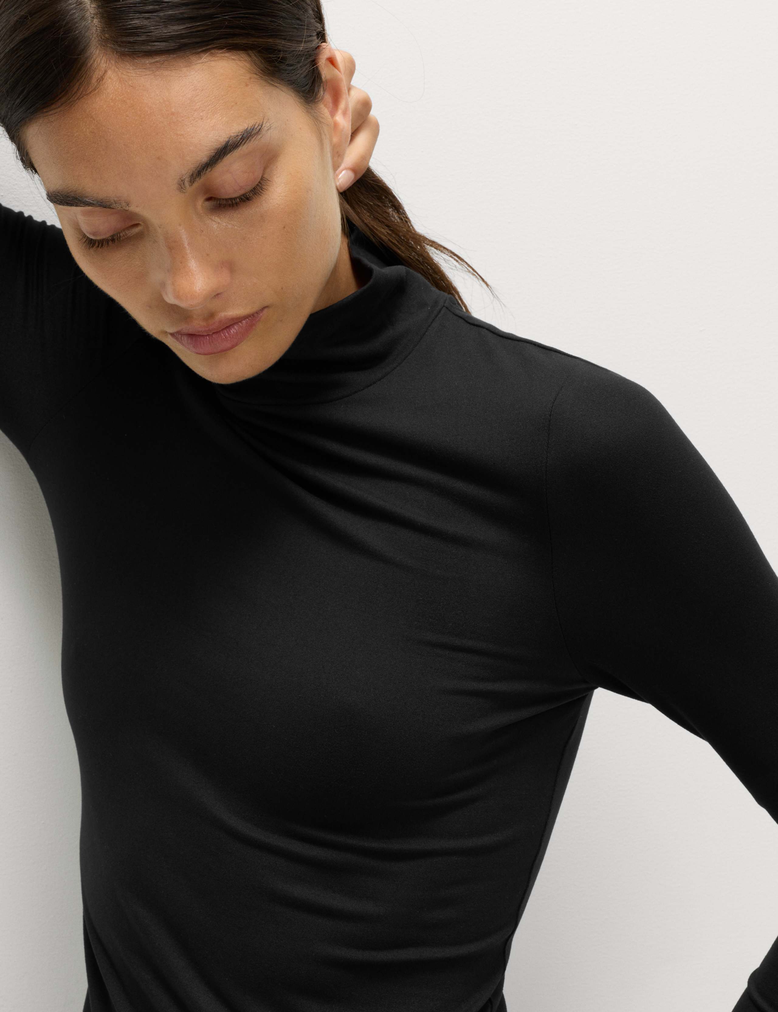 Funnel Neck Second Skin Top 4 of 5