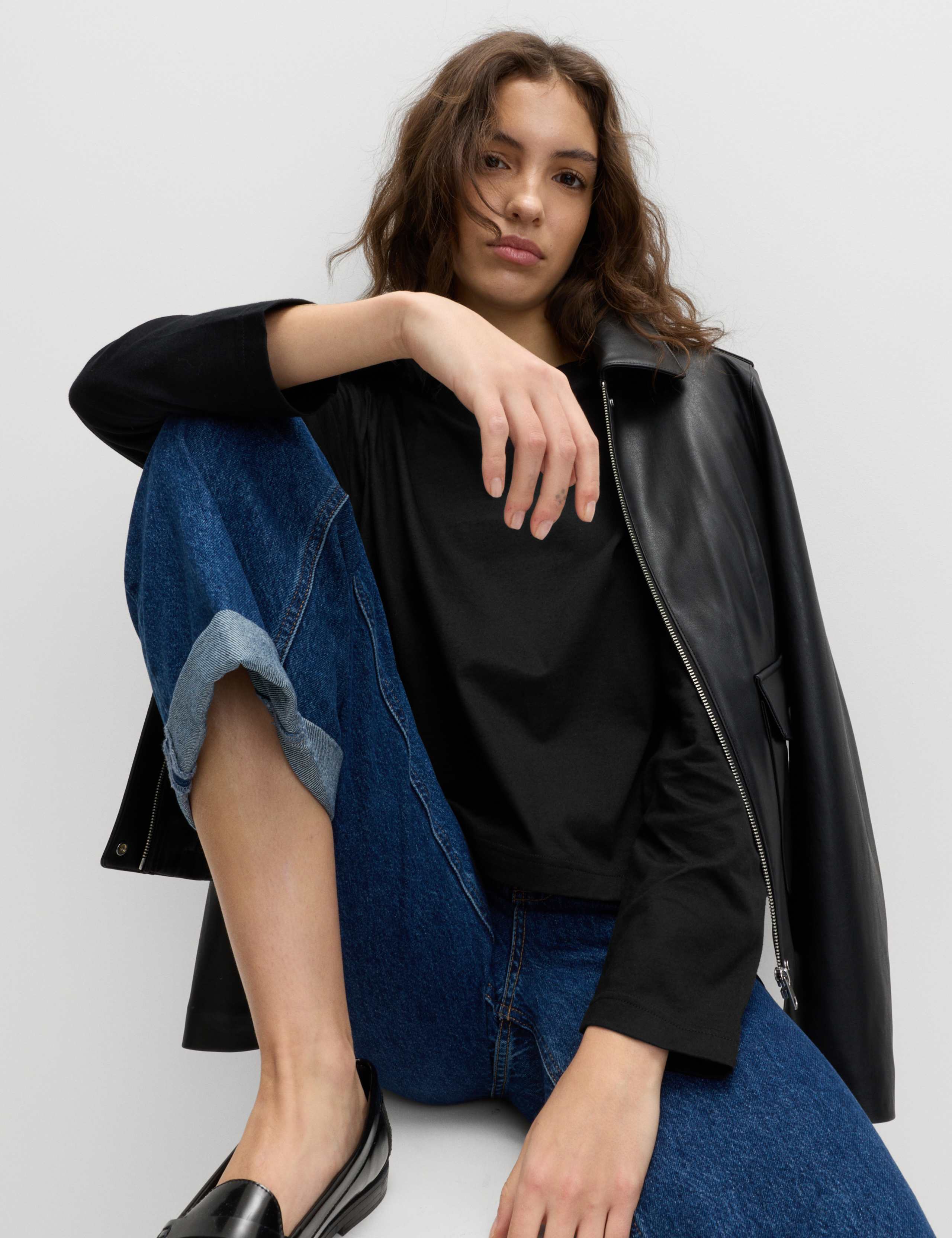 Pure Cotton Striped Boxy Top 3 of 6