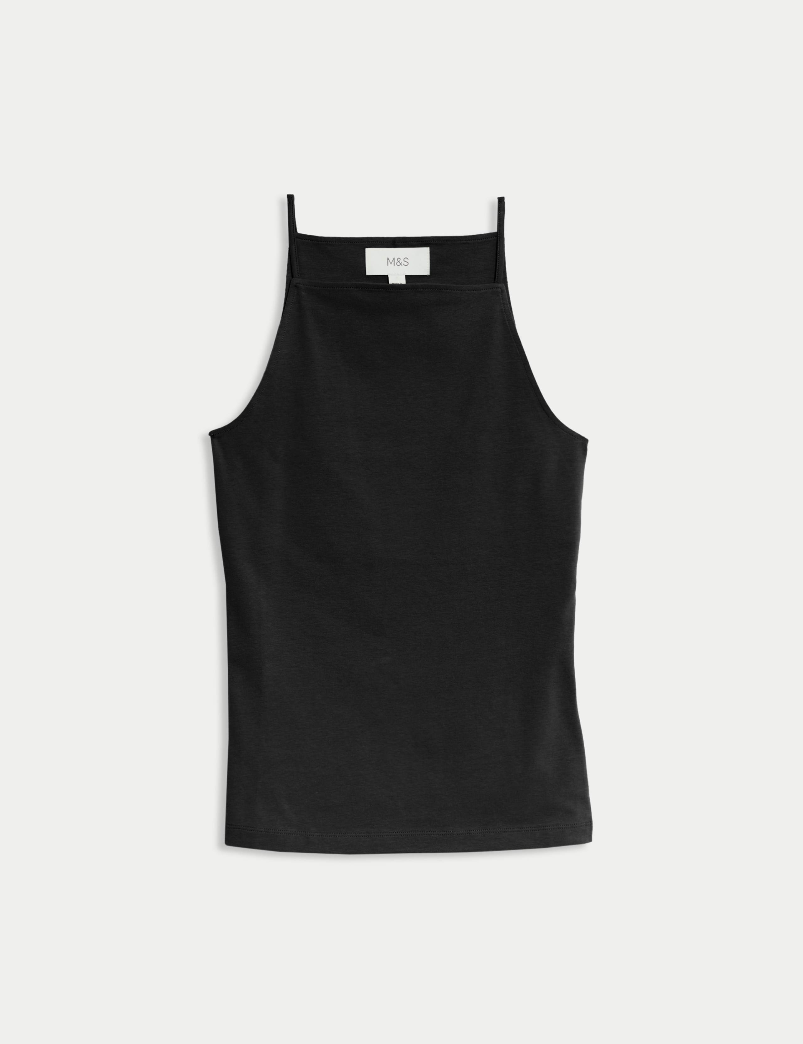 Cotton Rich Racer Neck Vest 2 of 5