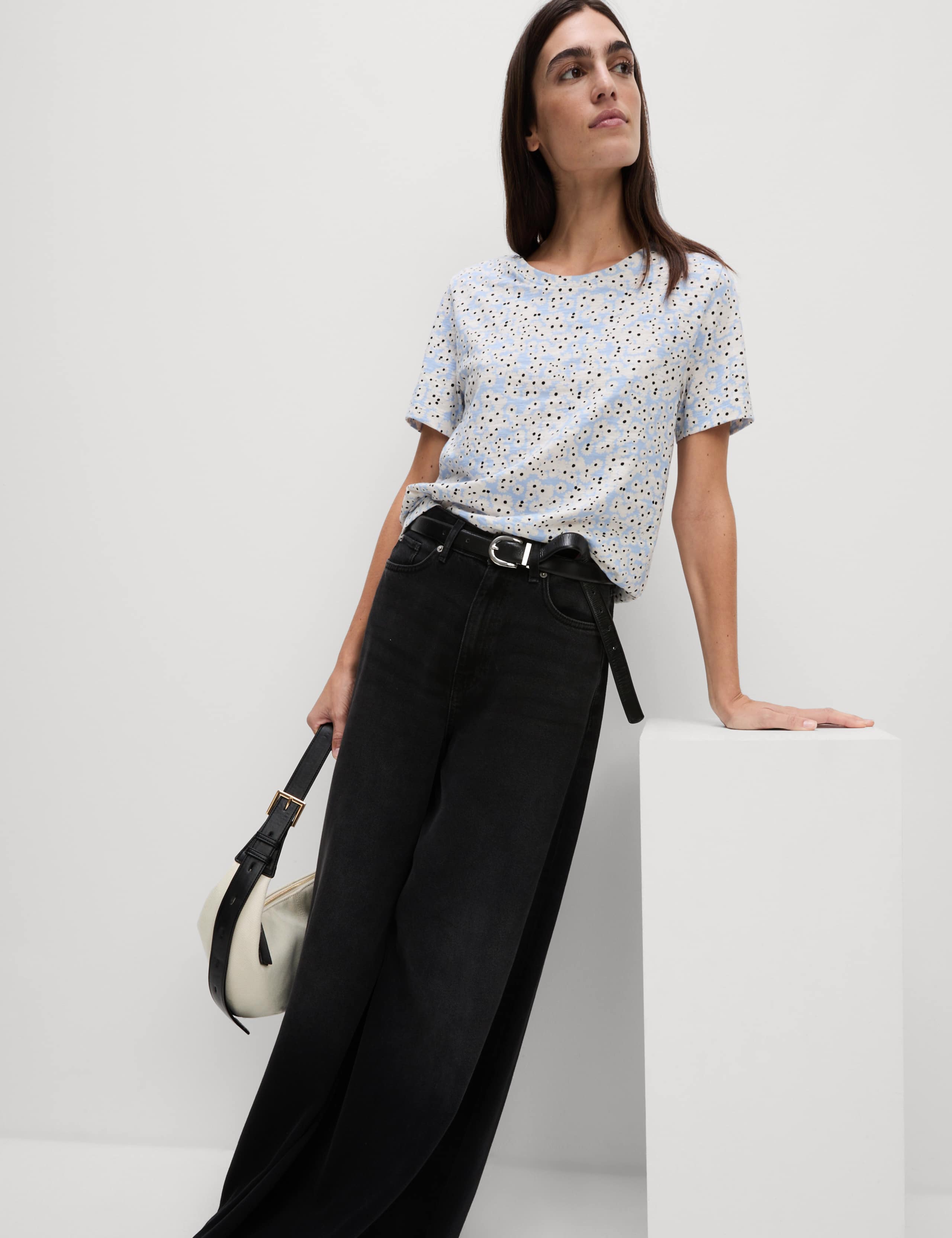 Pure Cotton Printed T-Shirt 3 of 4