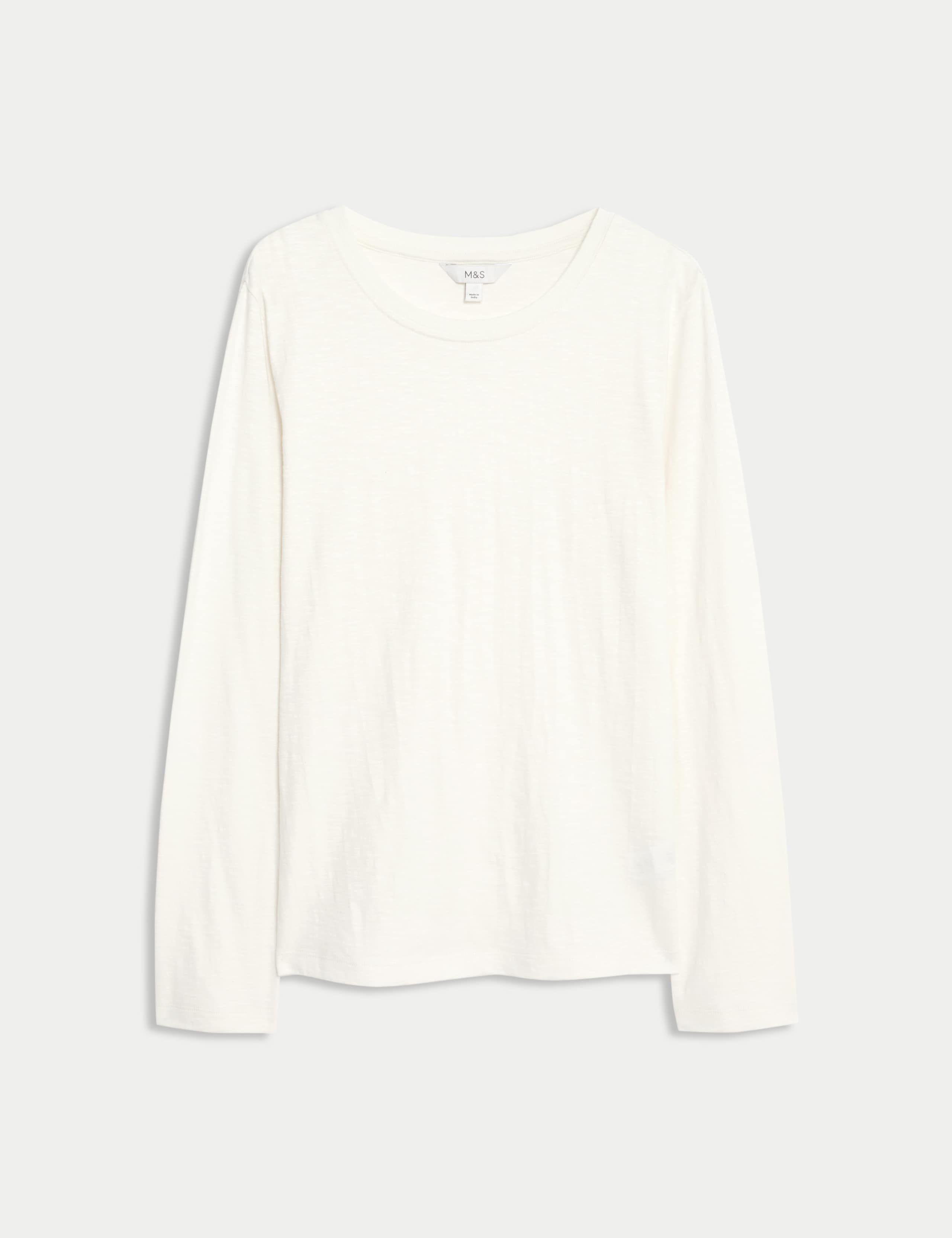 Pure Cotton Crew Neck T-Shirt 2 of 4