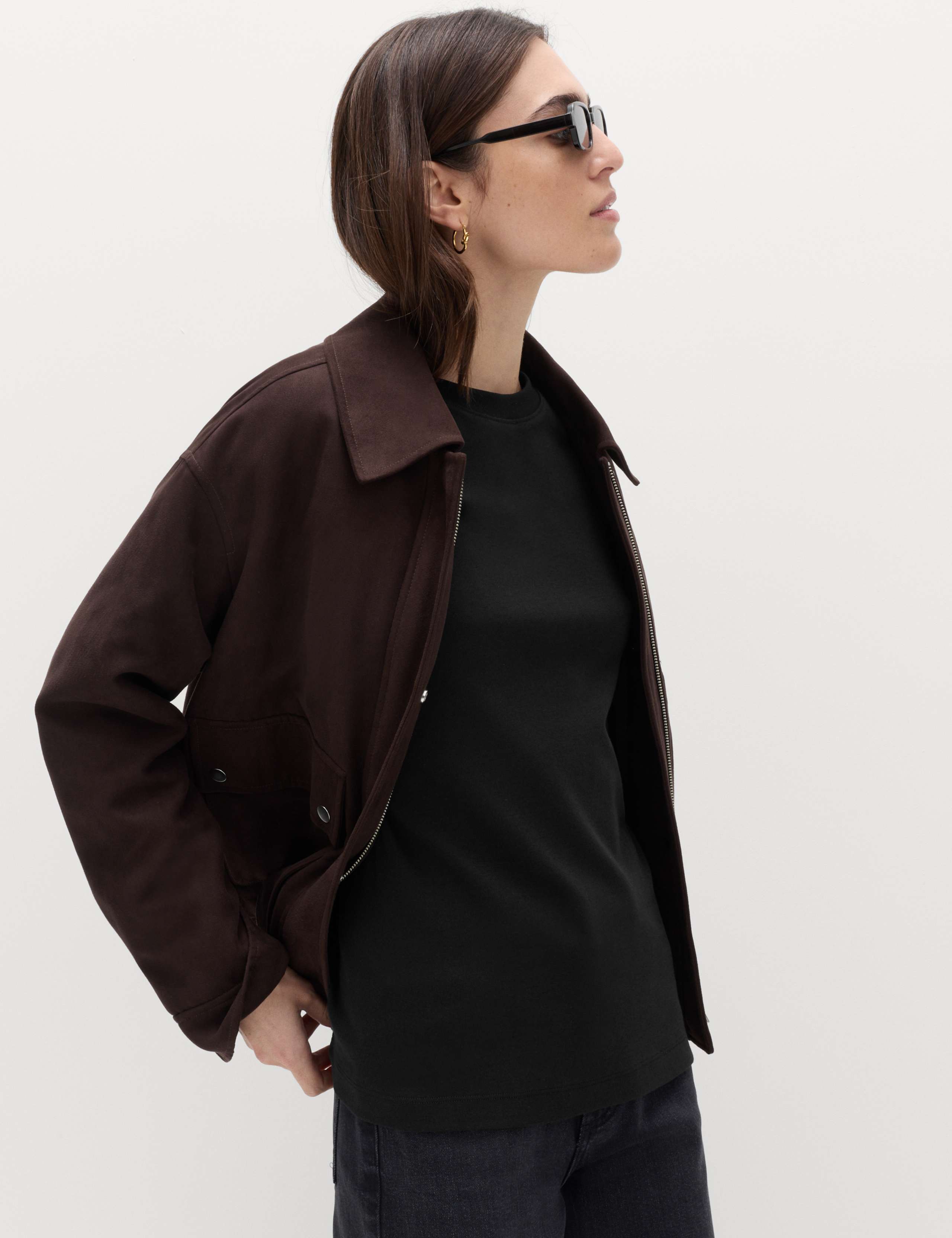 Pure Cotton Crew Neck Oversized T-Shirt 3 of 5