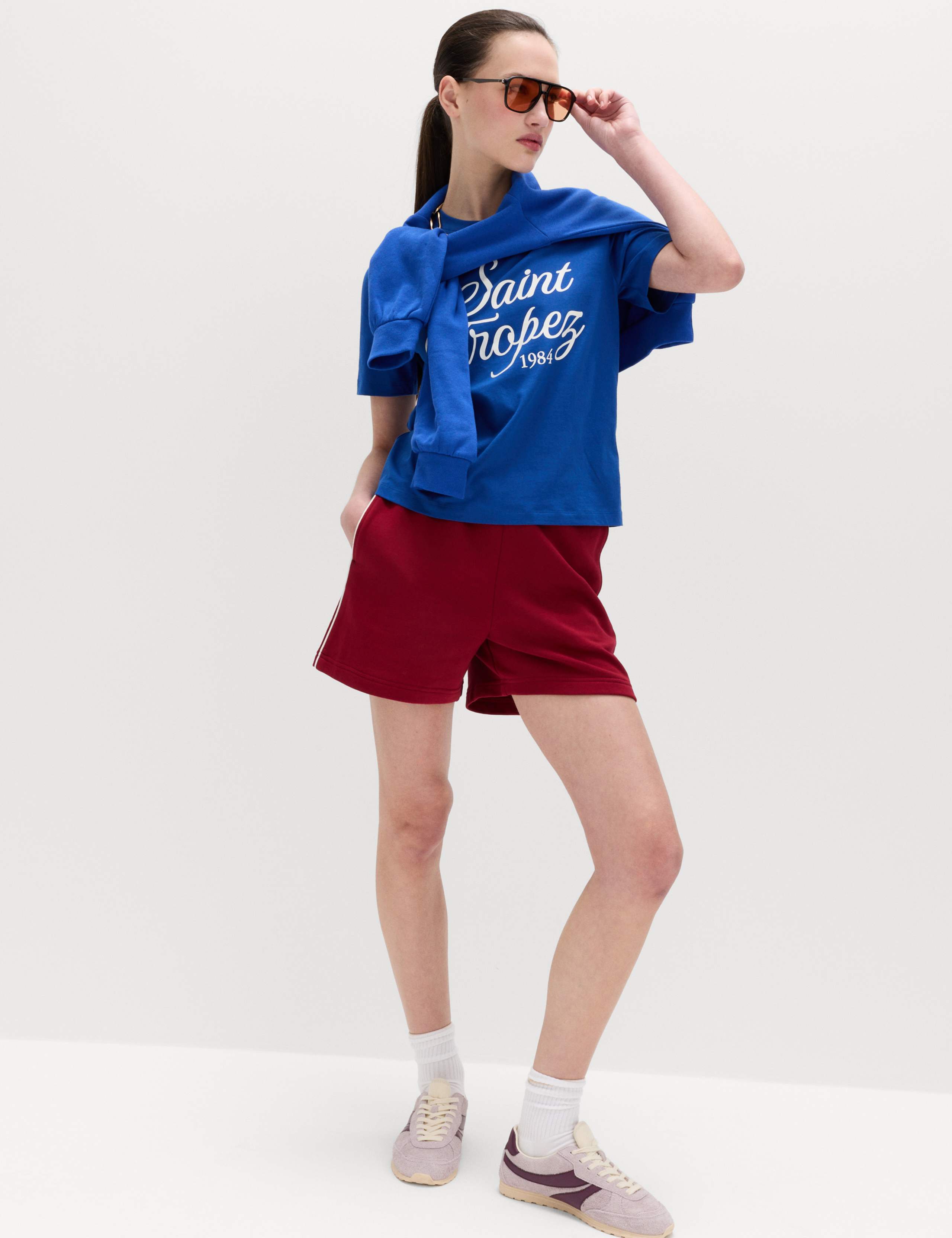 Pure Cotton Striped Everyday Fit T-Shirt 4 of 6