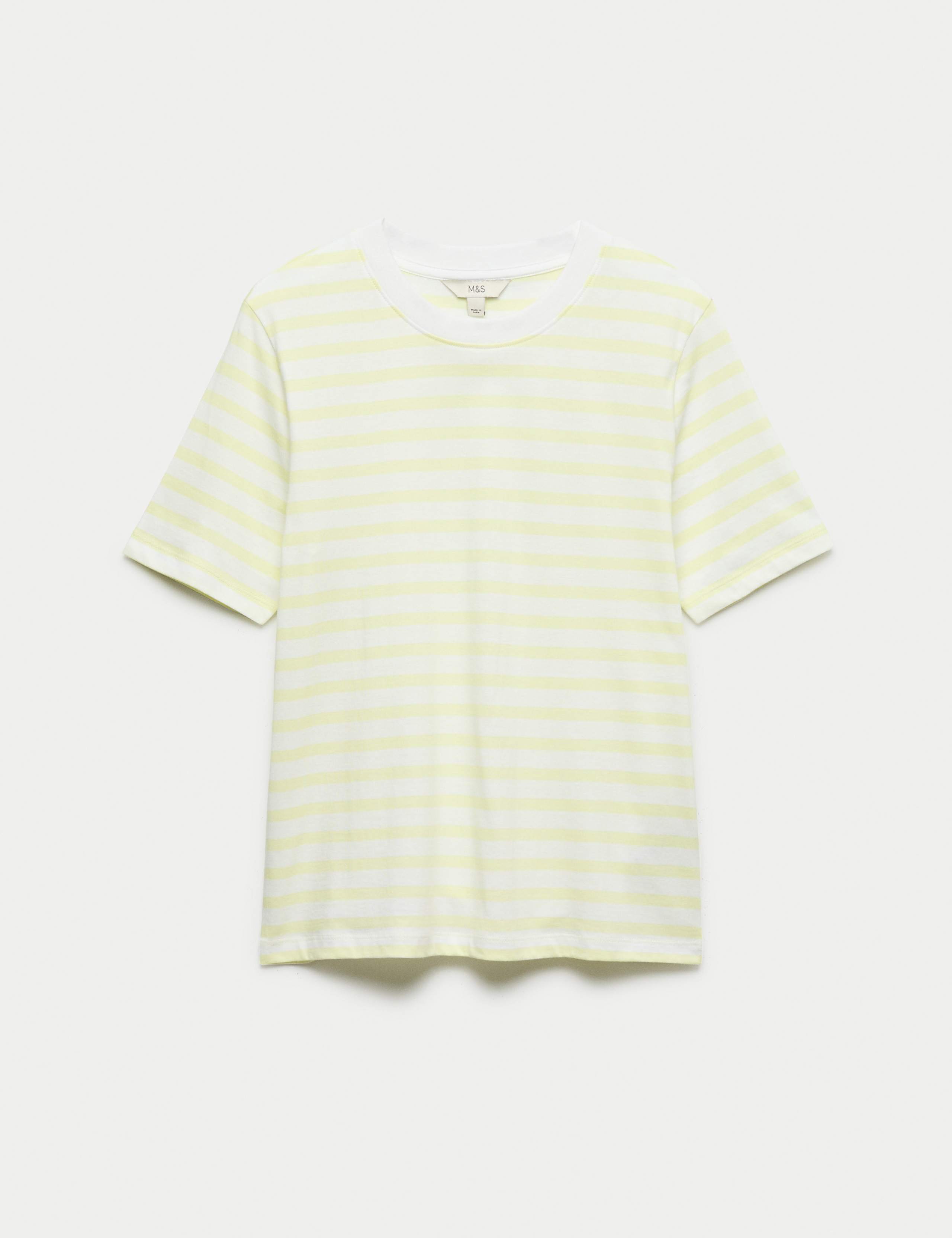 Pure Cotton Striped Everyday Fit T-Shirt 2 of 5