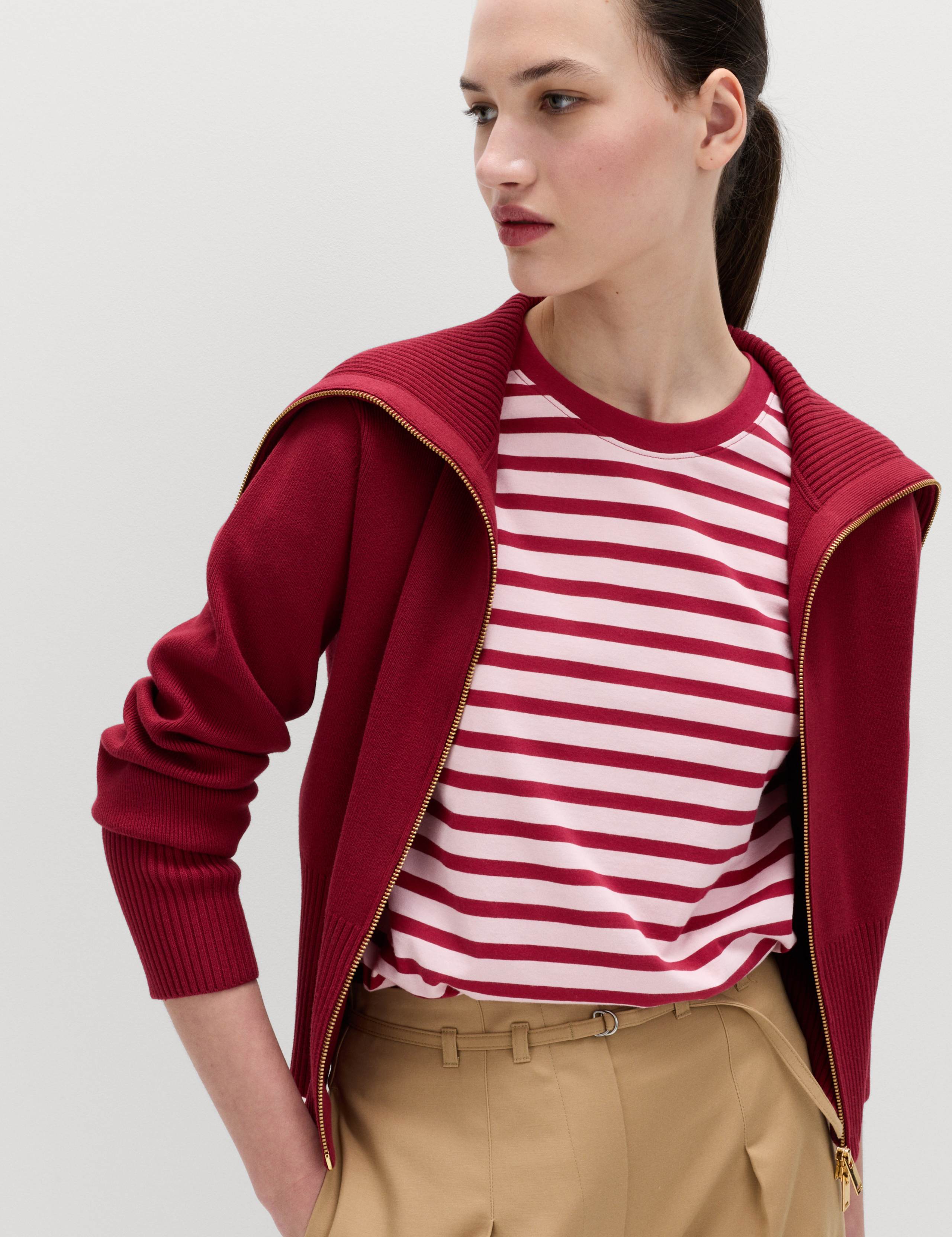 Pure Cotton Striped Everyday Fit T-Shirt 6 of 6