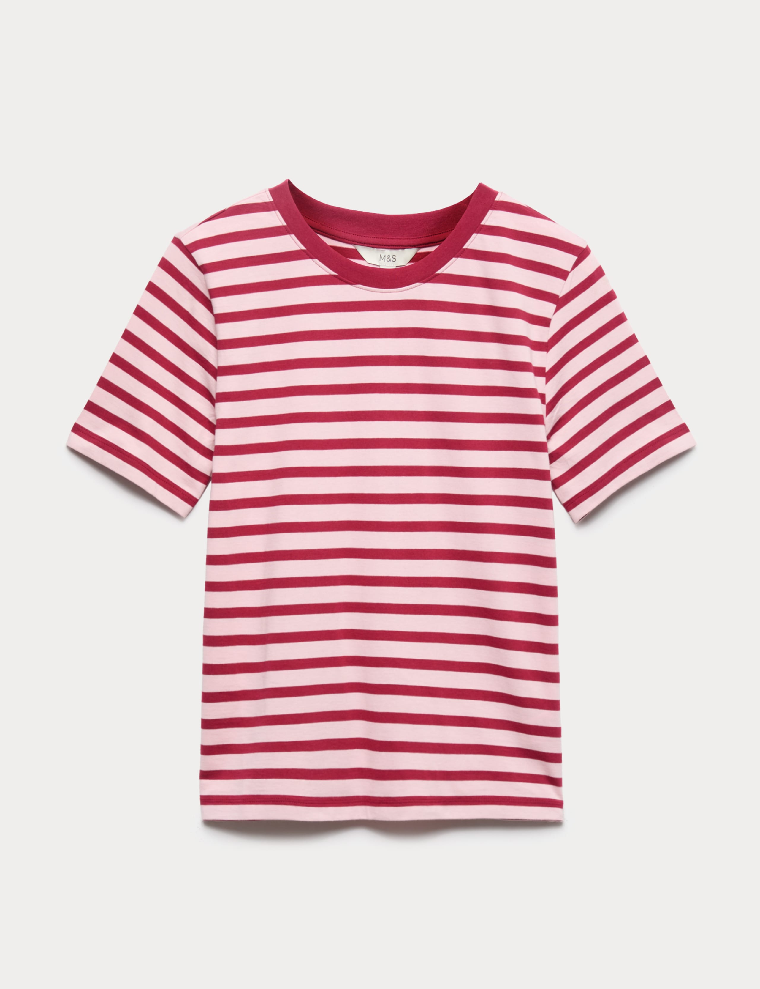 Pure Cotton Striped Everyday Fit T-Shirt 2 of 6