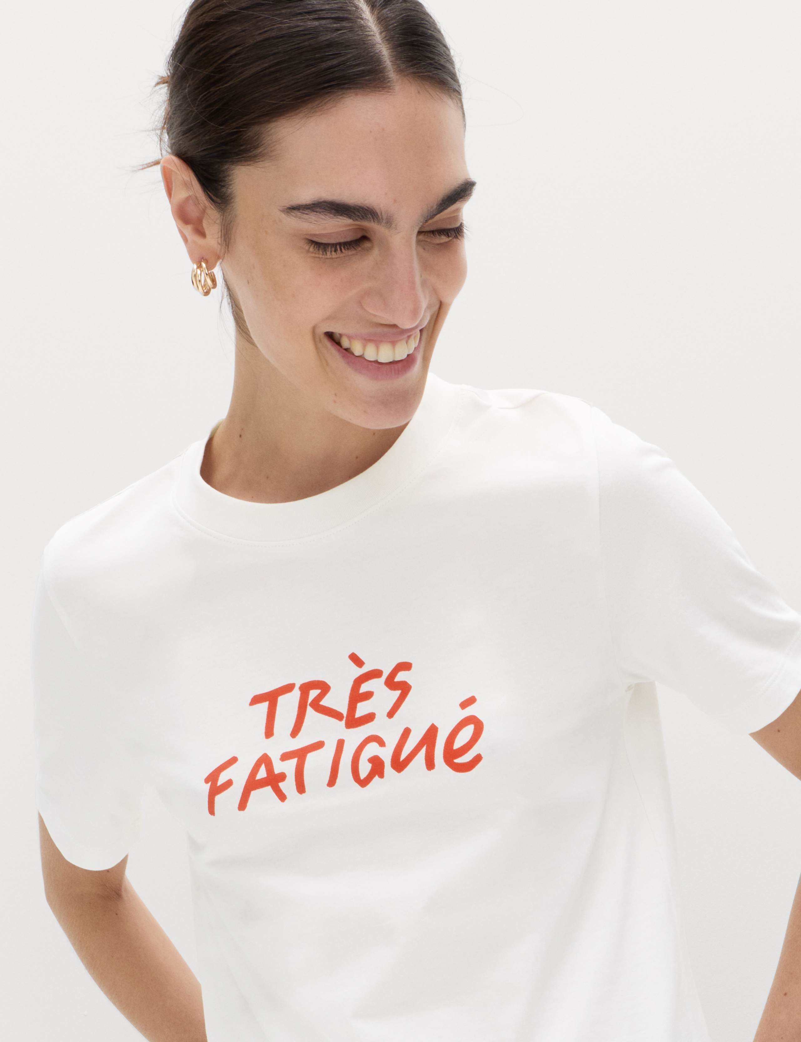 Pure Cotton Striped Everyday Fit T-Shirt 4 of 4