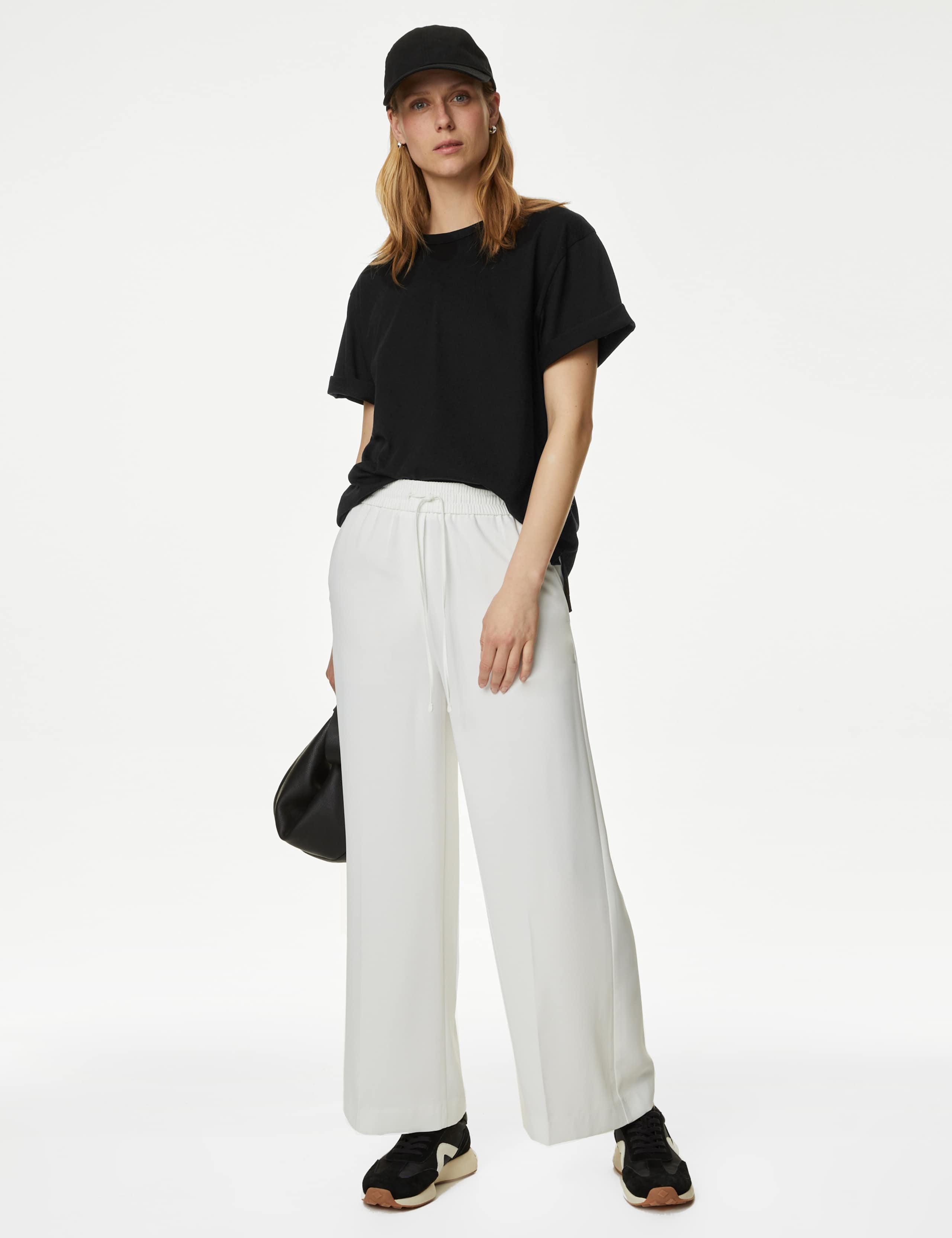 Pure Cotton Crew Neck Oversized T-Shirt 4 of 5