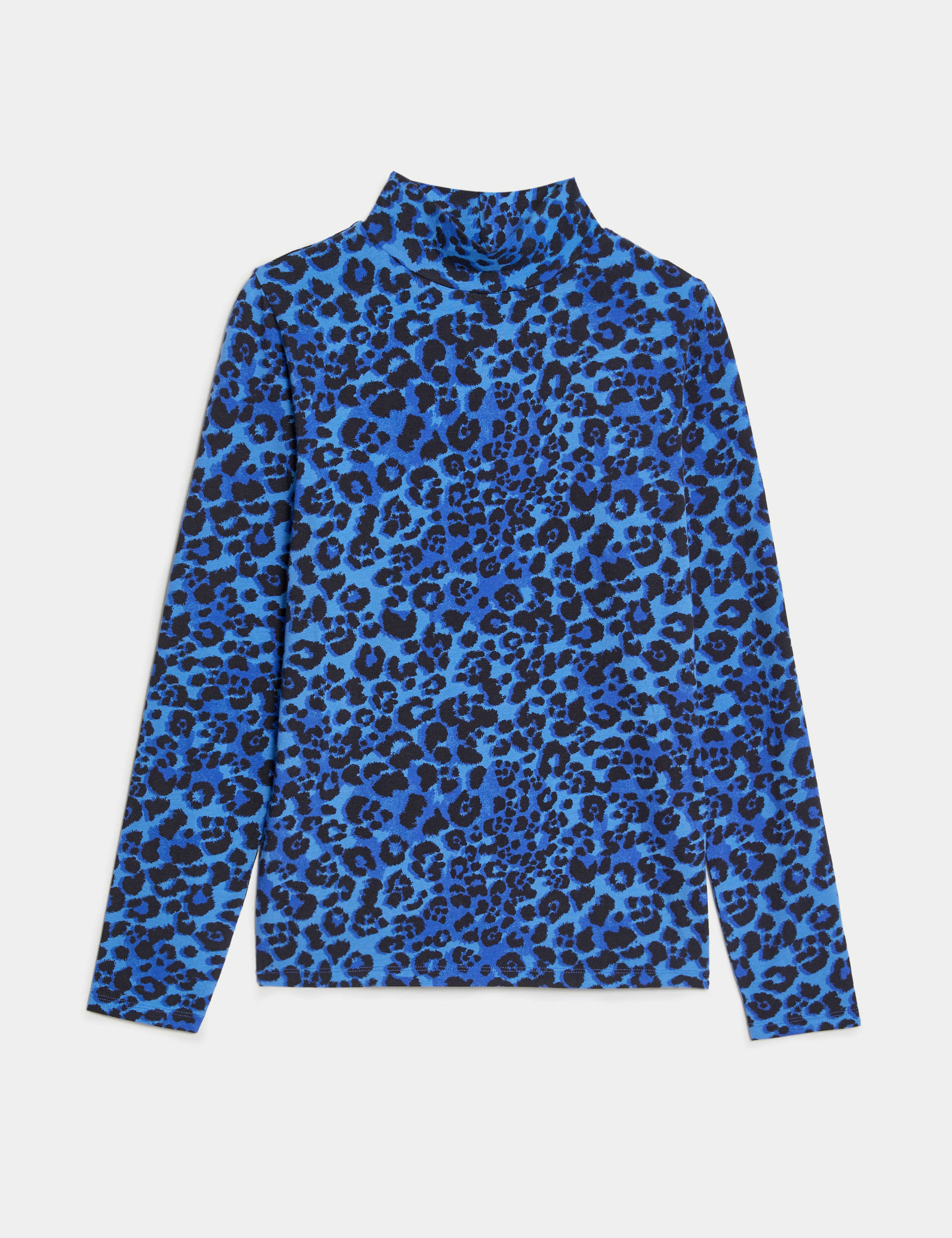 Cotton Rich Printed Slim Fit Top 2 of 5