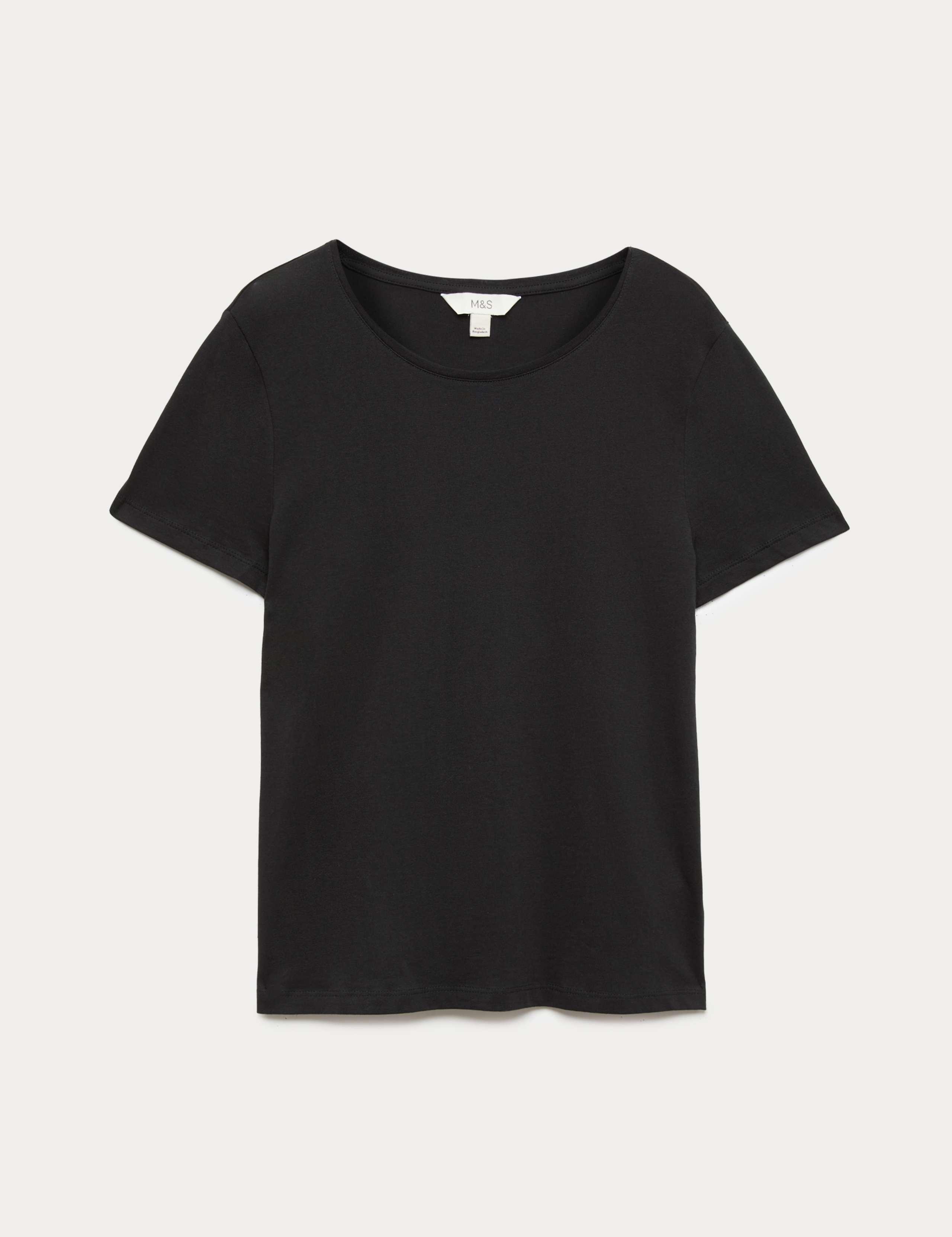 Pure Cotton Crew Neck T-Shirt 2 of 5