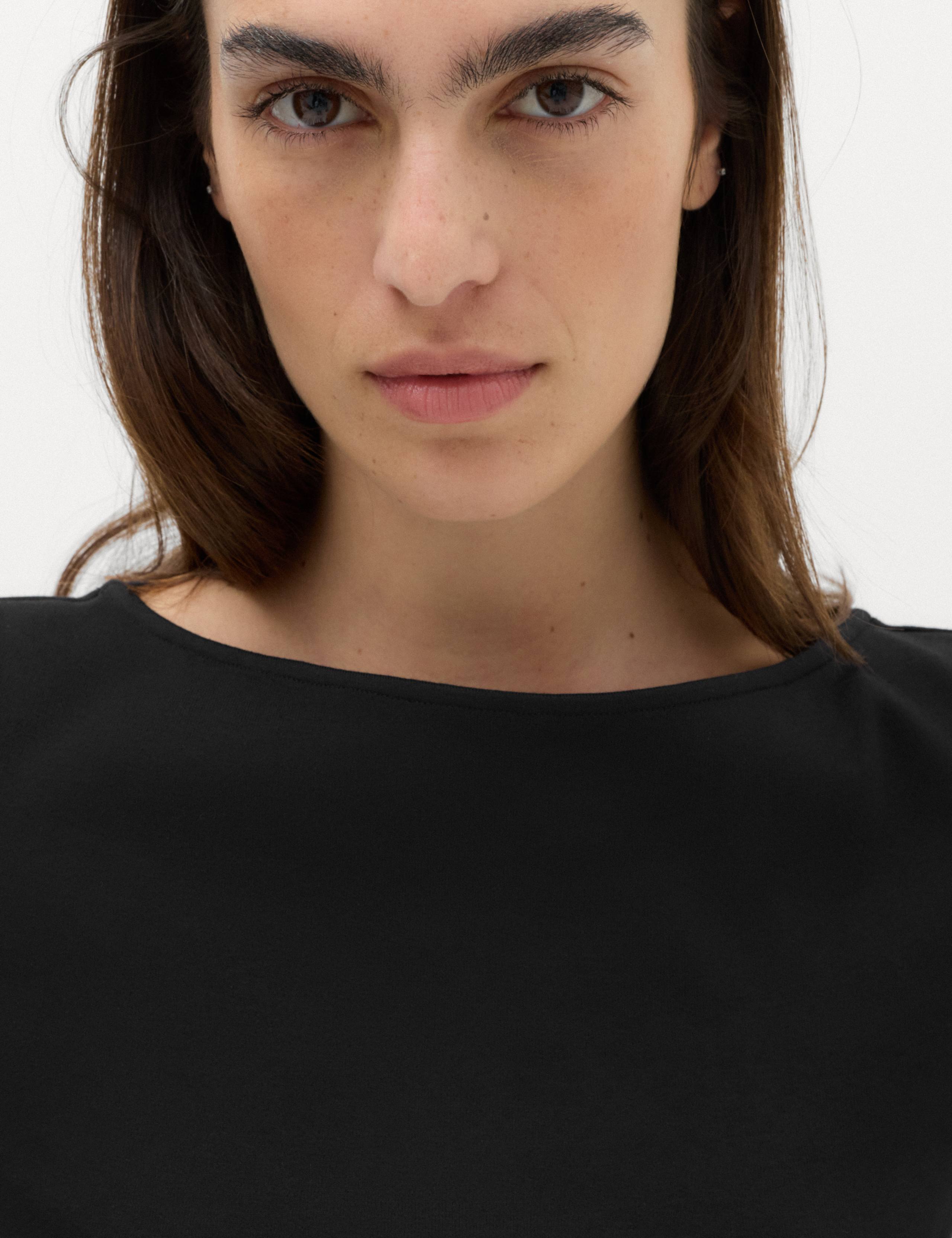 Cotton Rich Premium Slash Neck Top 3 of 4