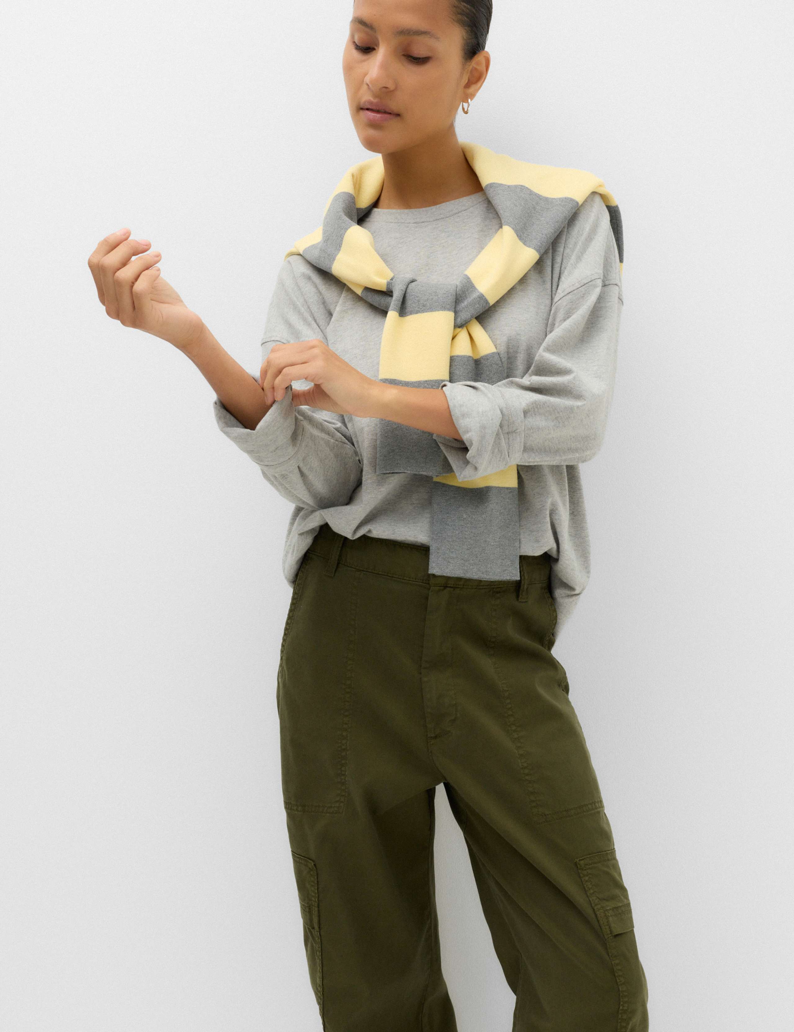 Pure Cotton Relaxed Top 3 of 5