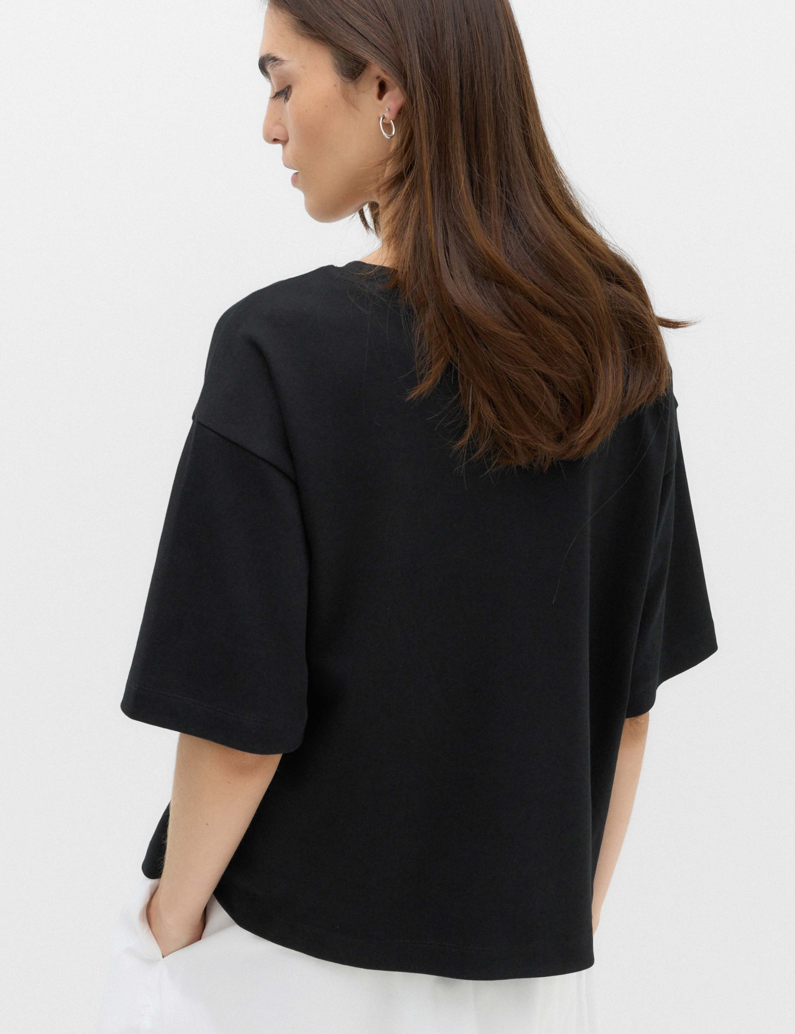 Pure Cotton Boxy T-Shirt 3 of 4