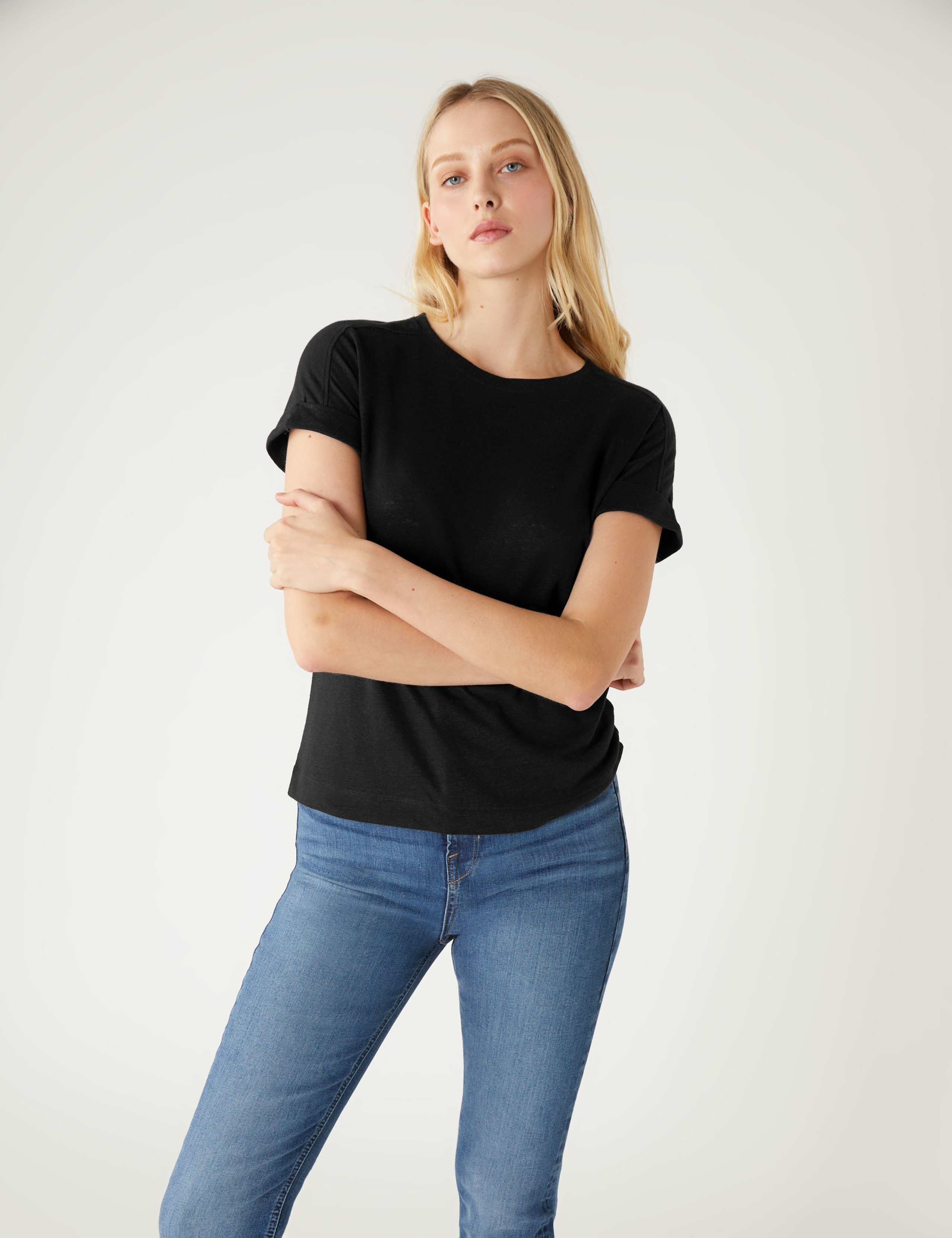 Linen Rich T-Shirt 1 of 6