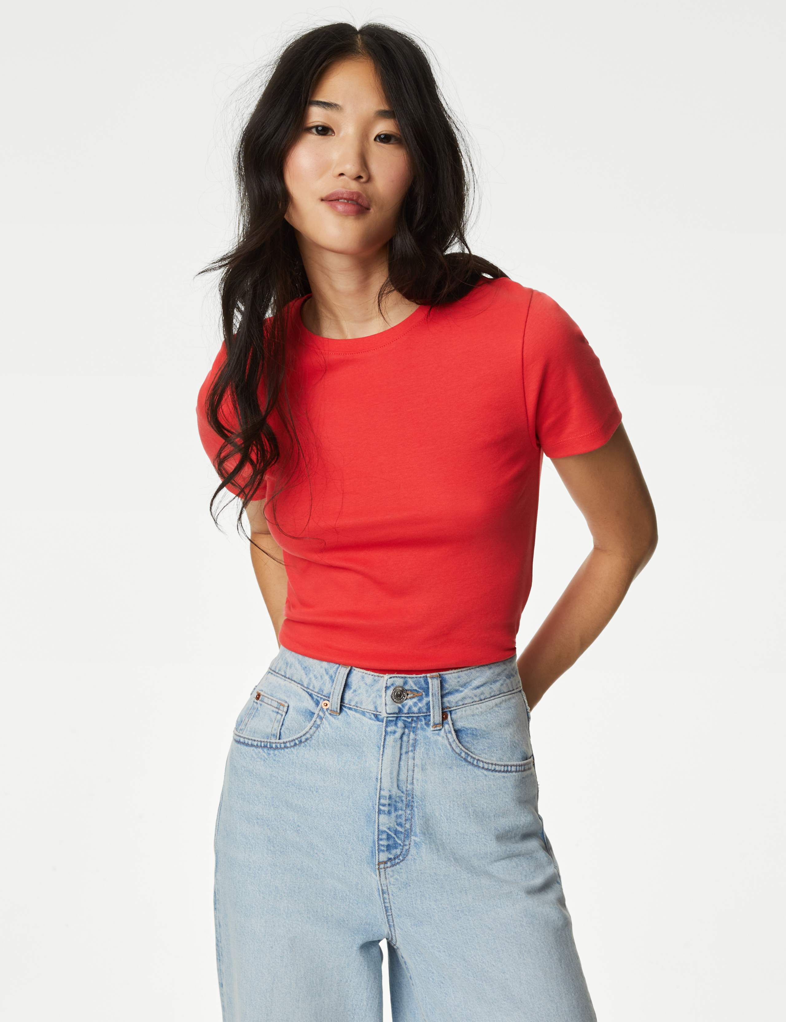 Pure Cotton Slim Fit T-Shirt 1 of 5