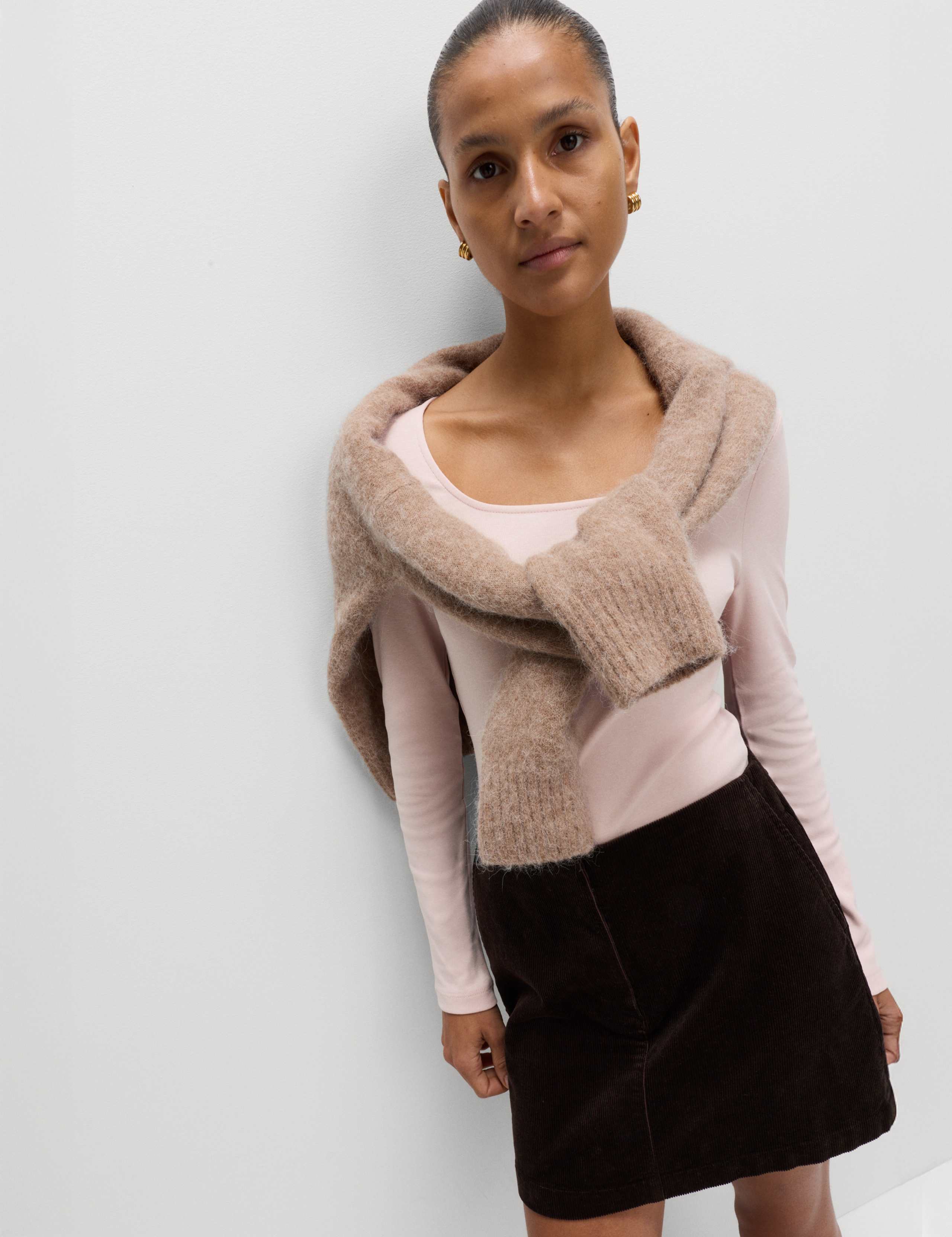 Pure Cotton Square Neck Top 4 of 4