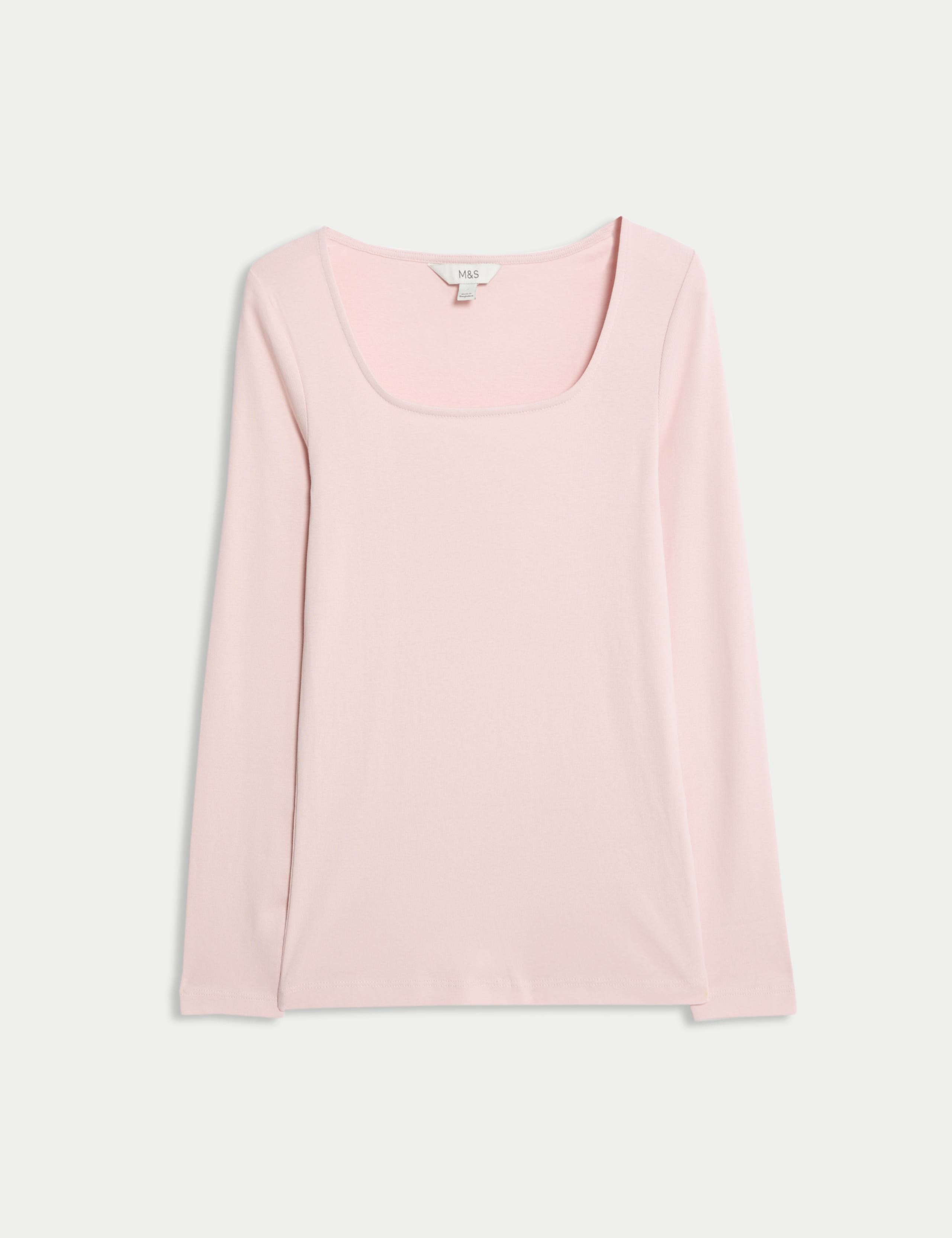 Pure Cotton Square Neck Top 2 of 4