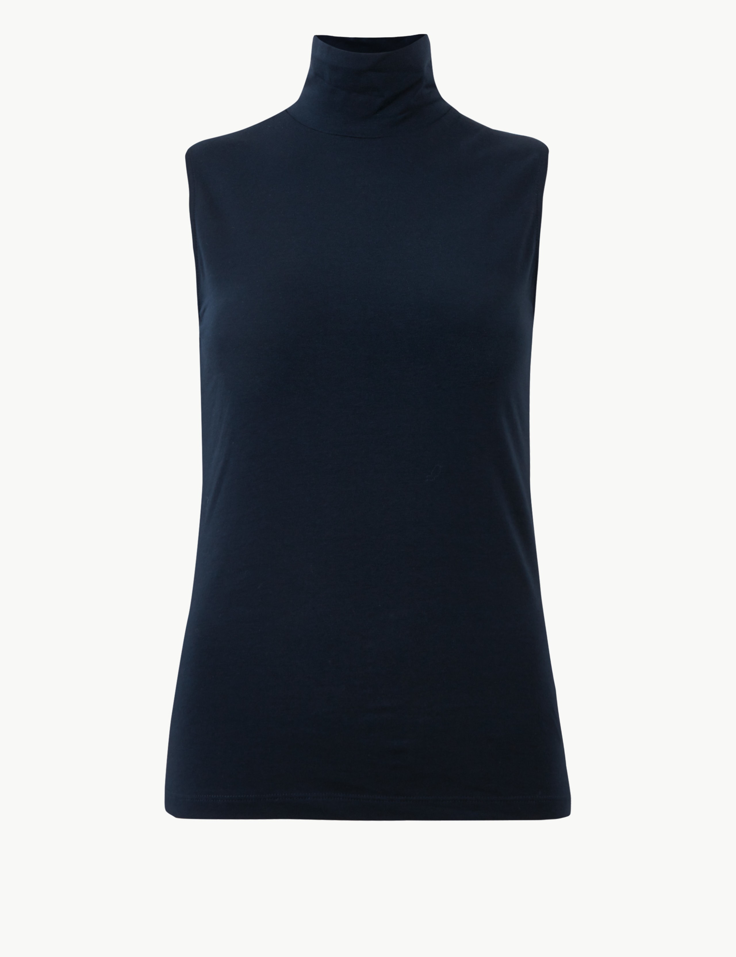 Sleeveless Fitted Vest Top 2 of 4