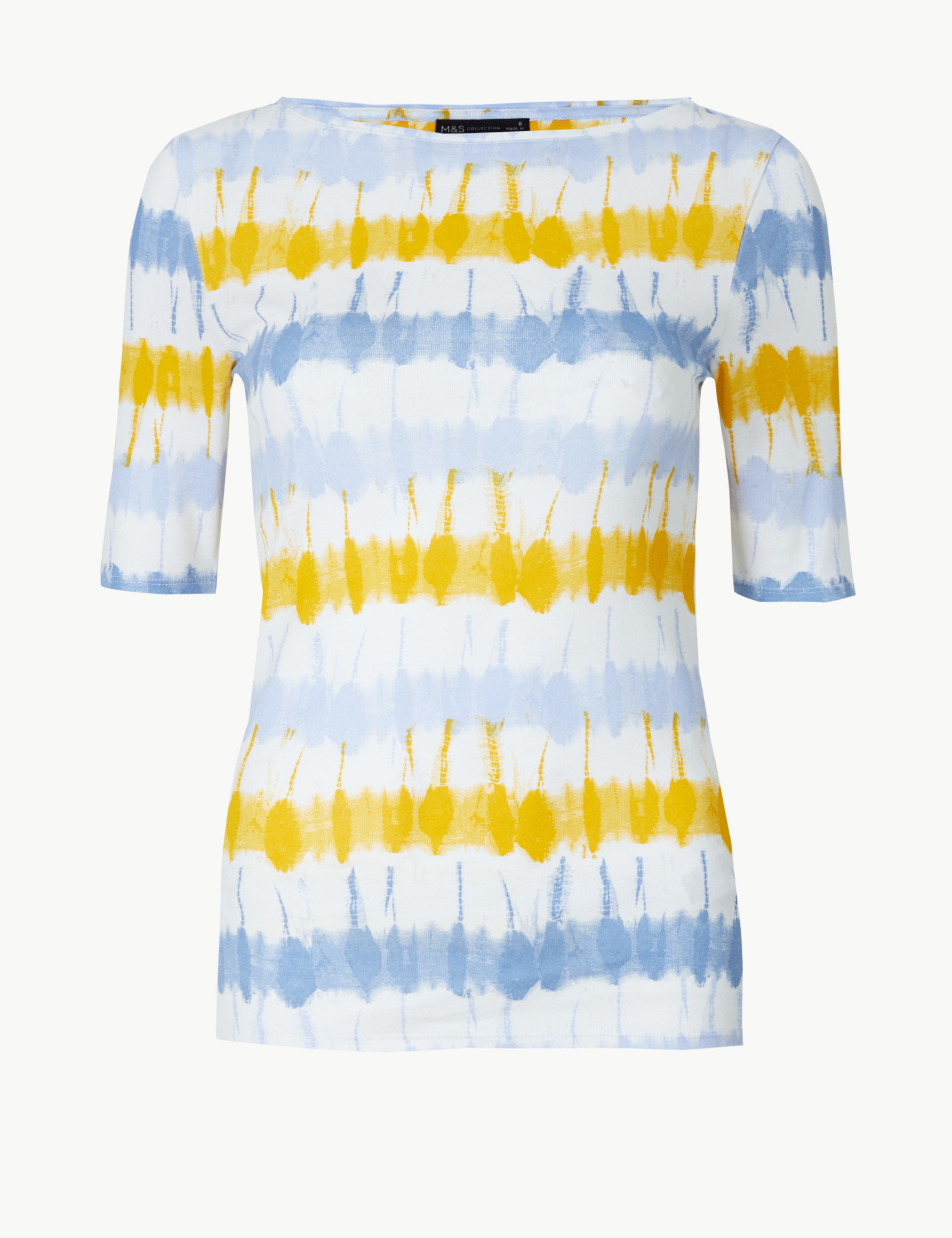 Pure Cotton Tie-Dye Regular Fit T-Shirt 2 of 4