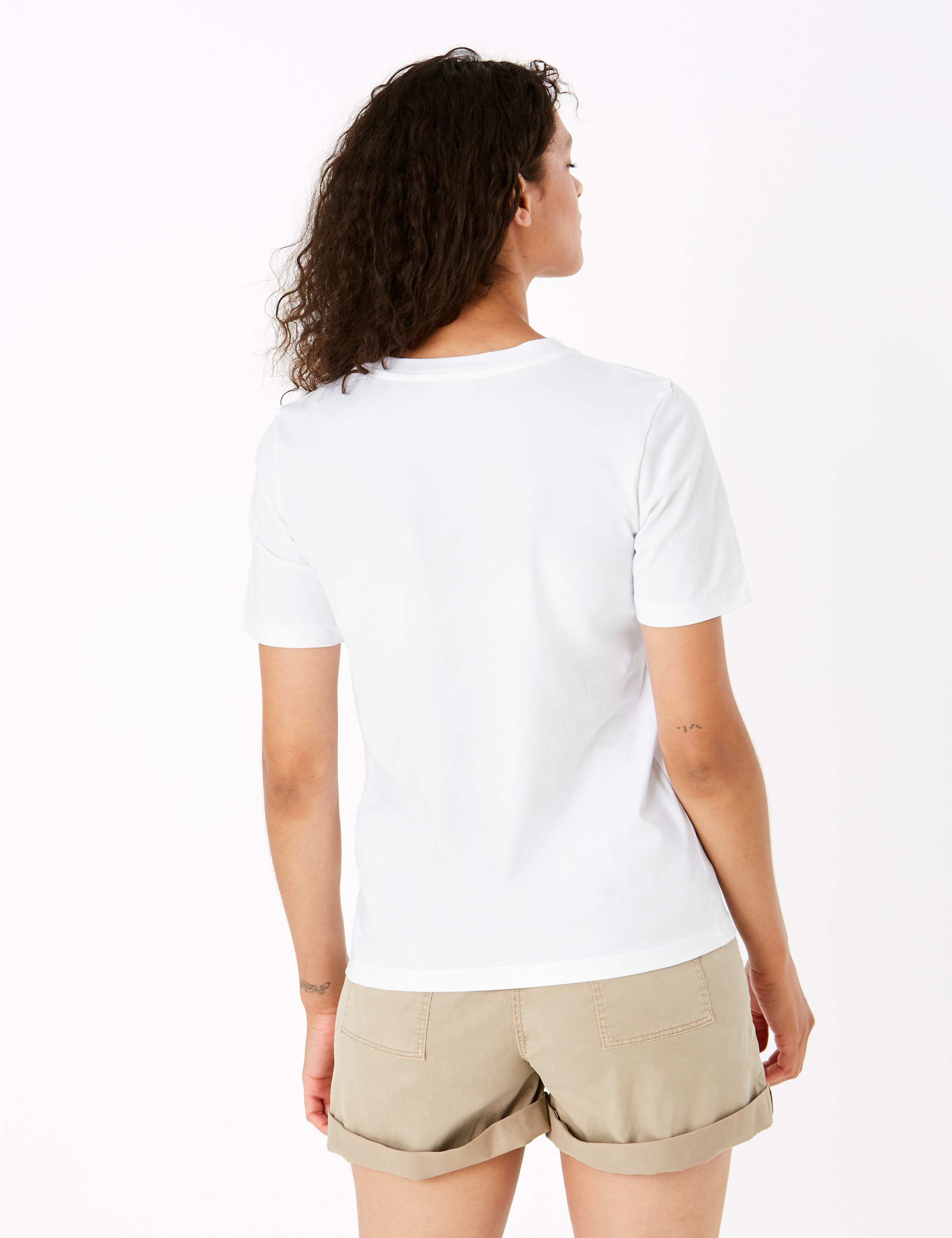 Pure Cotton Wonderful Straight Fit T-Shirt 4 of 5