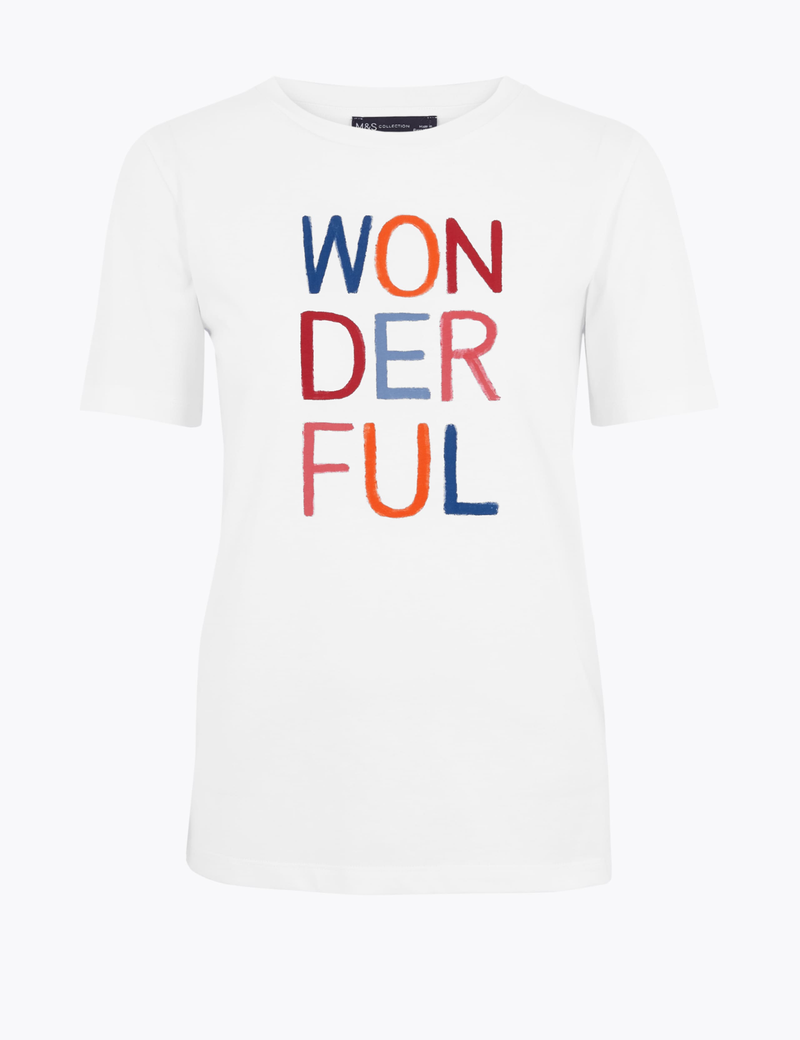 Pure Cotton Wonderful Straight Fit T-Shirt 2 of 5