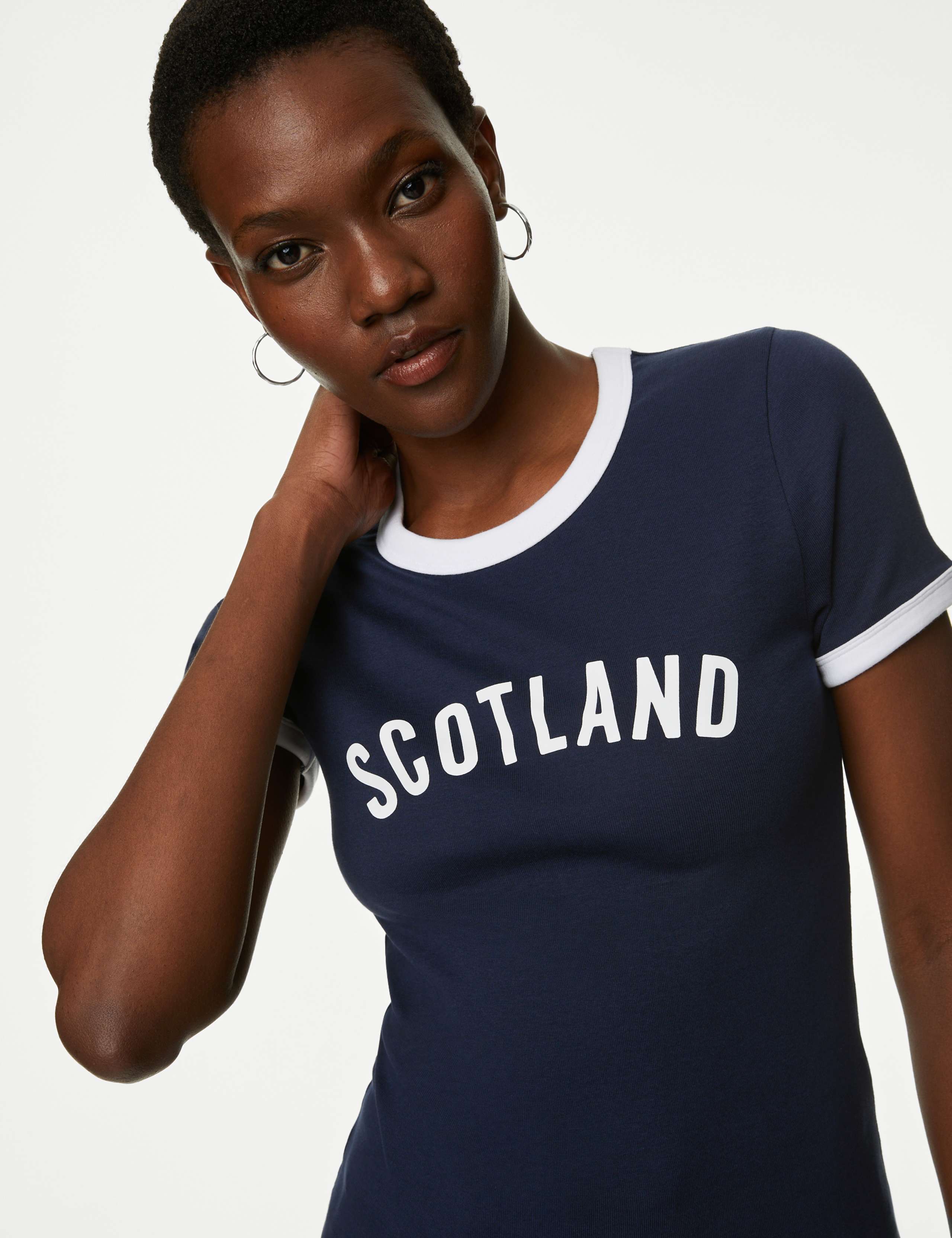 Pure Cotton Football T-Shirt 1 of 6
