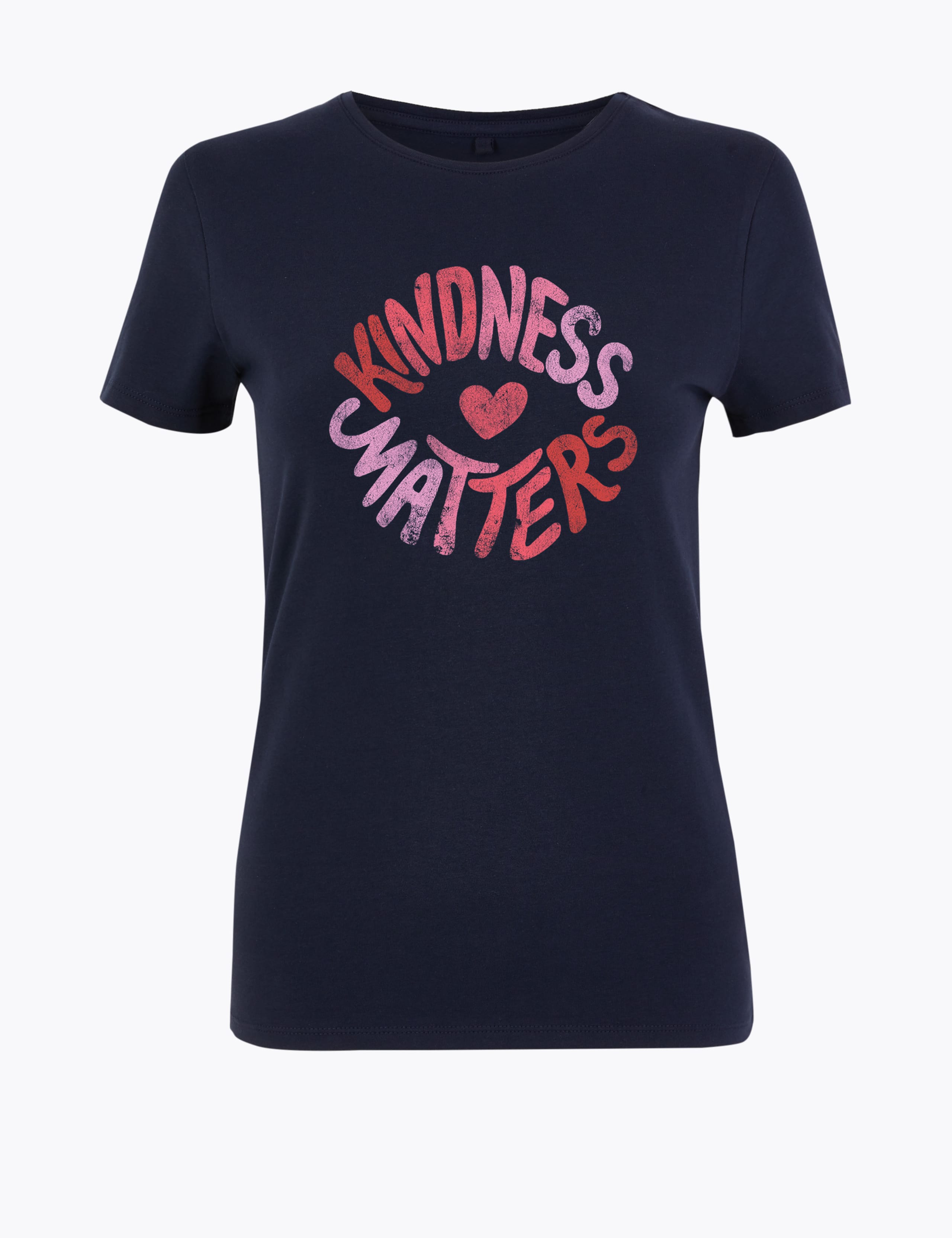 Cotton Kindness Slogan T-Shirt 1 of 1