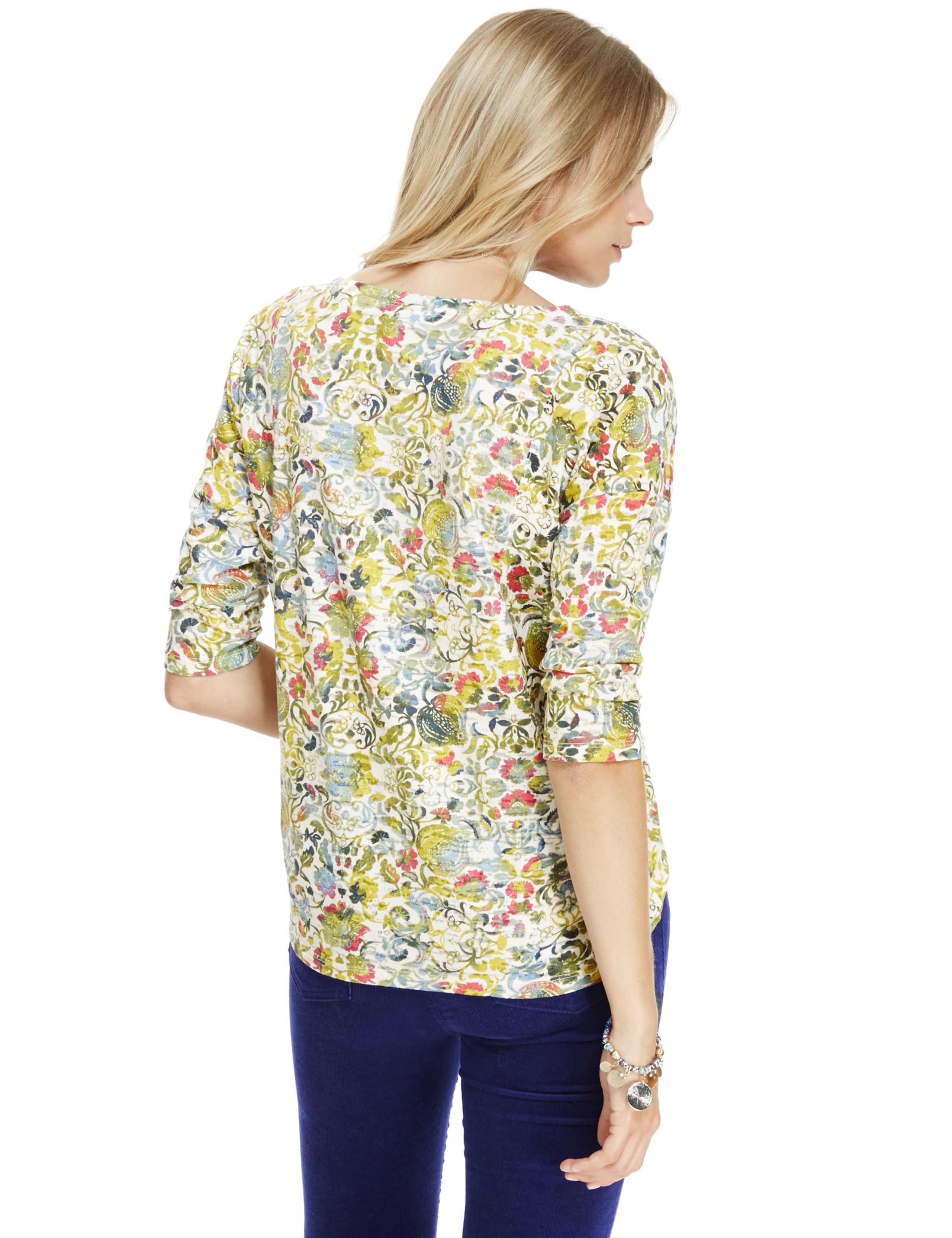 Bohemia Print Burnout Top 4 of 4