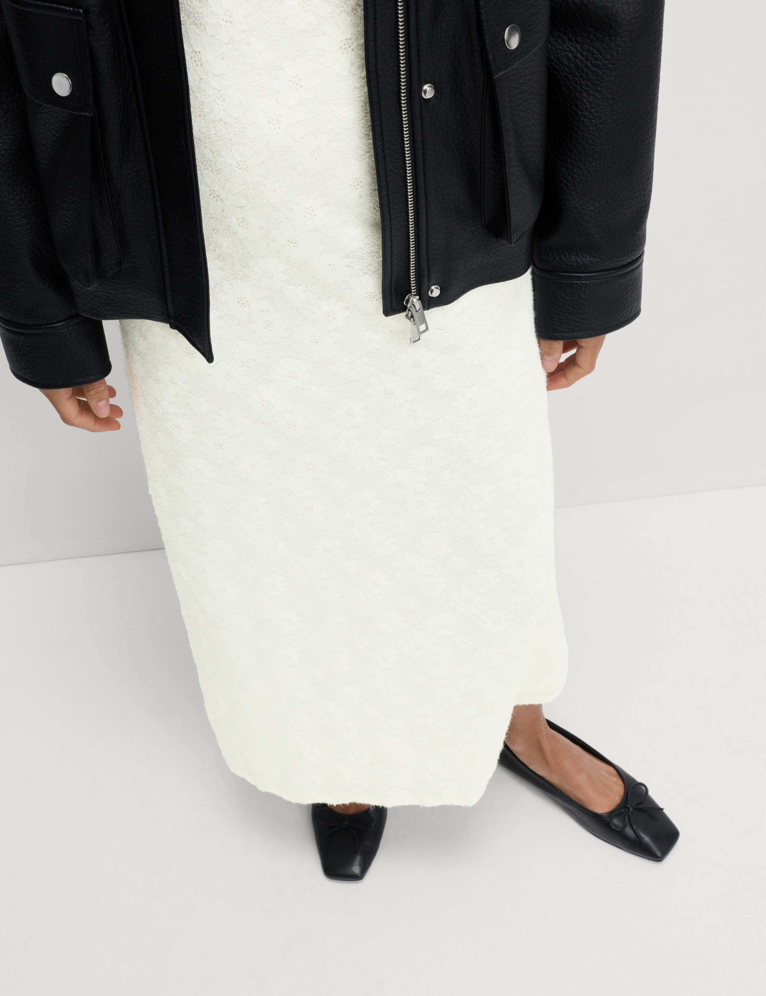 Jersey Lace Maxi Dress 3 of 6