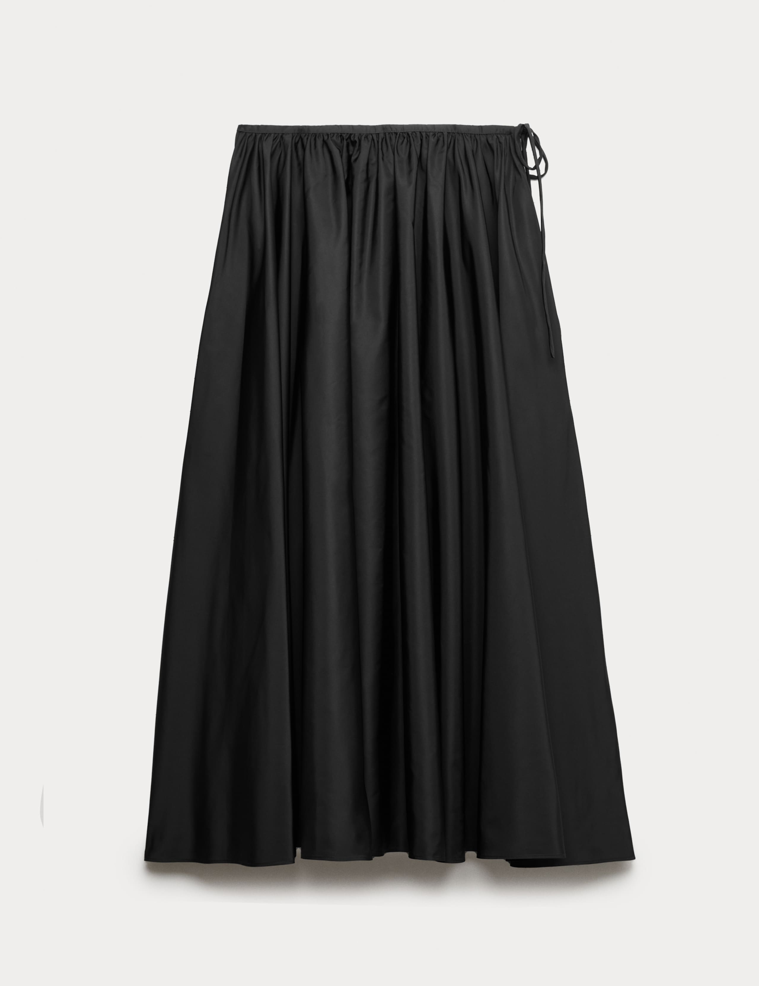 Taffeta Midi Circle Skirt 2 of 6
