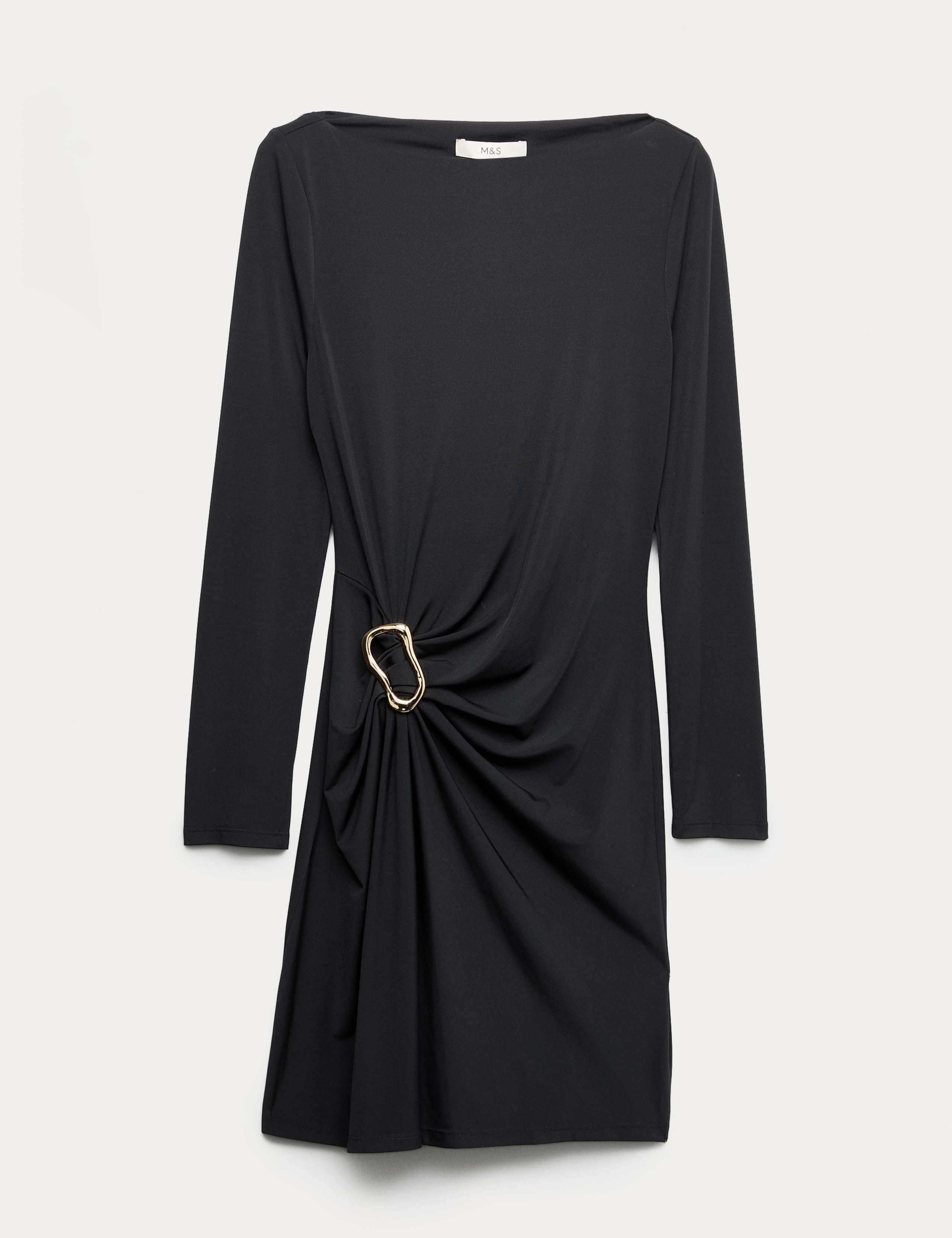 Jersey Hardware Mini Bodycon Dress 2 of 5