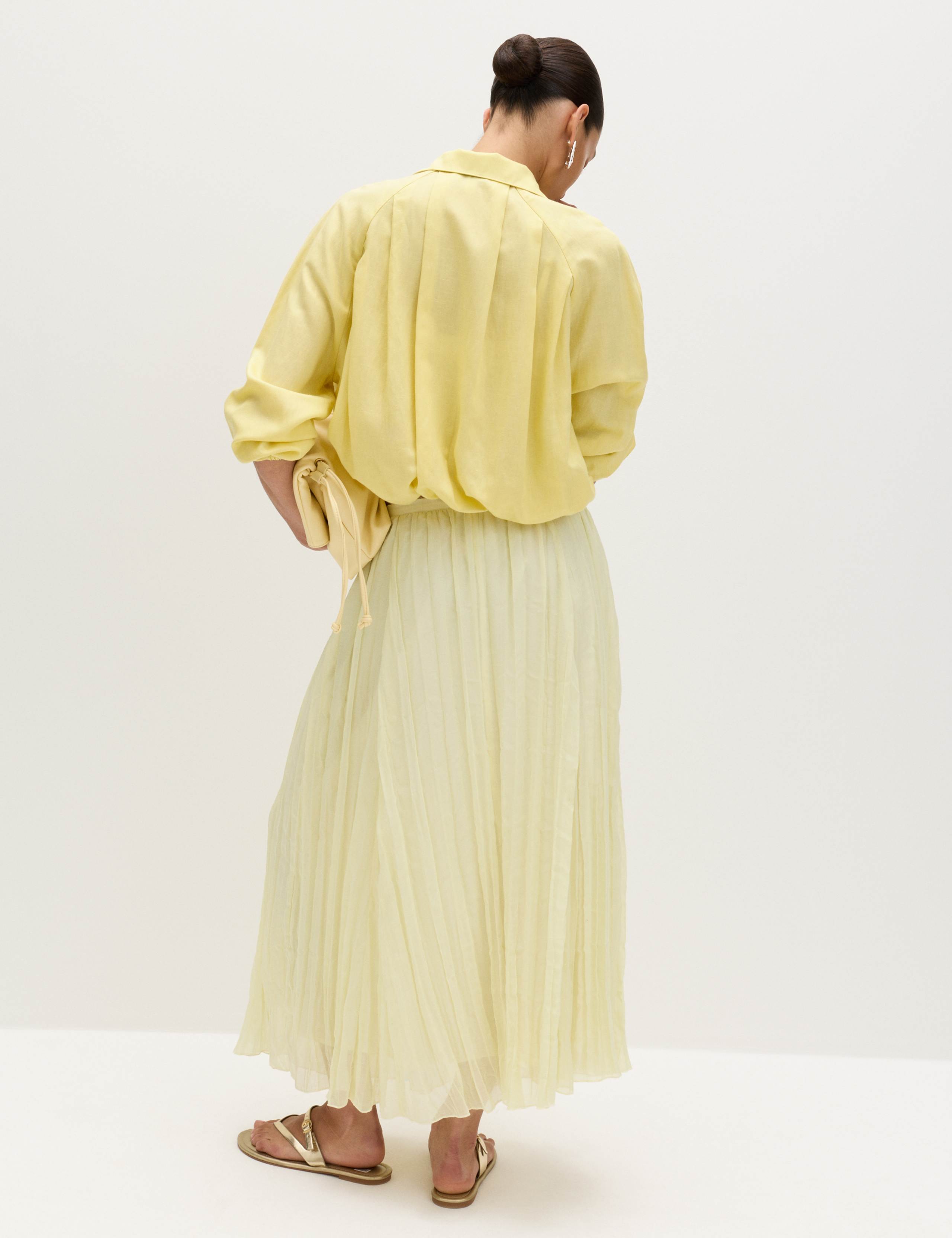 Textured Midaxi Circle Skirt 3 of 7