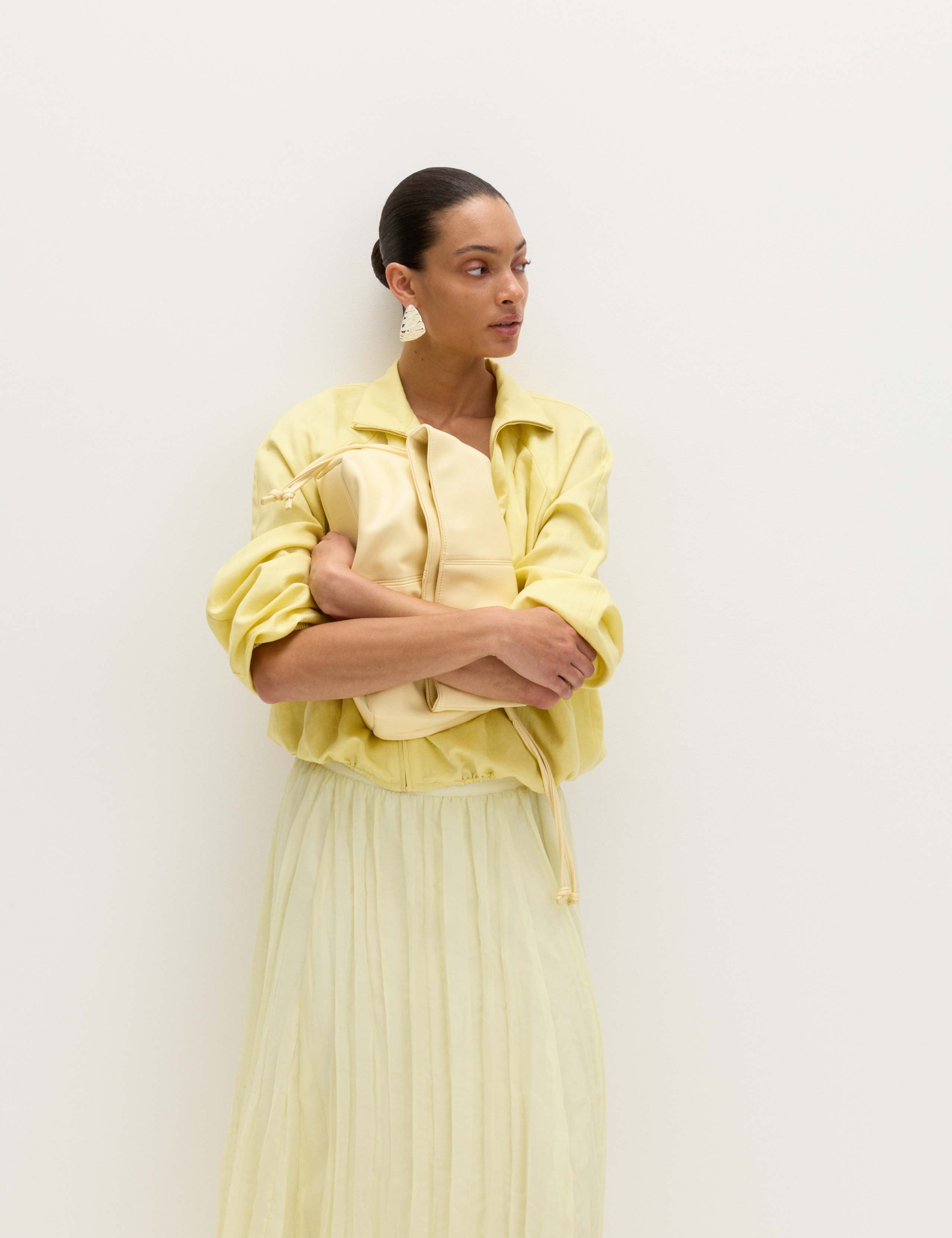 Textured Midaxi Circle Skirt 4 of 7