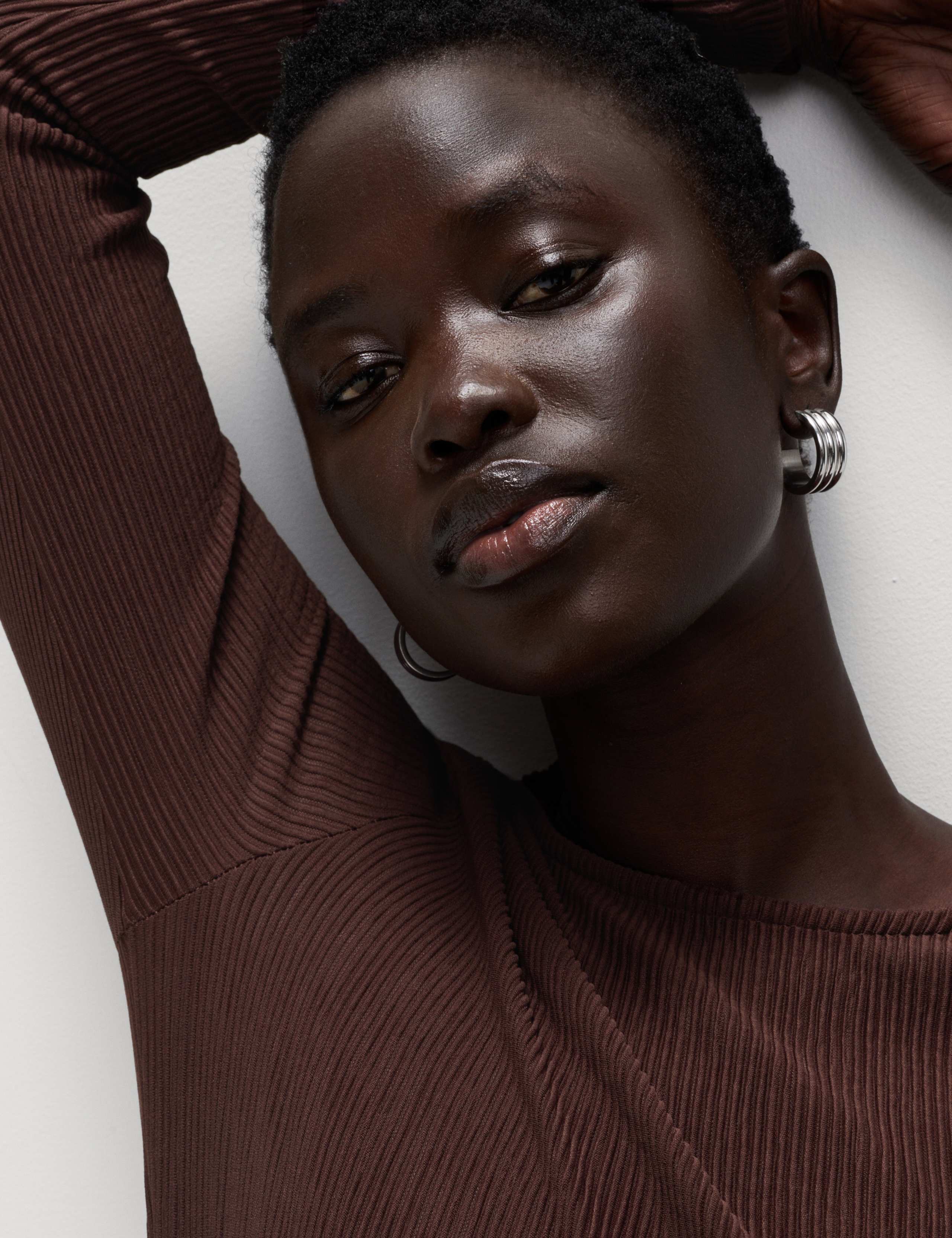 Jersey Plisse Midaxi Skater Dress 5 of 6