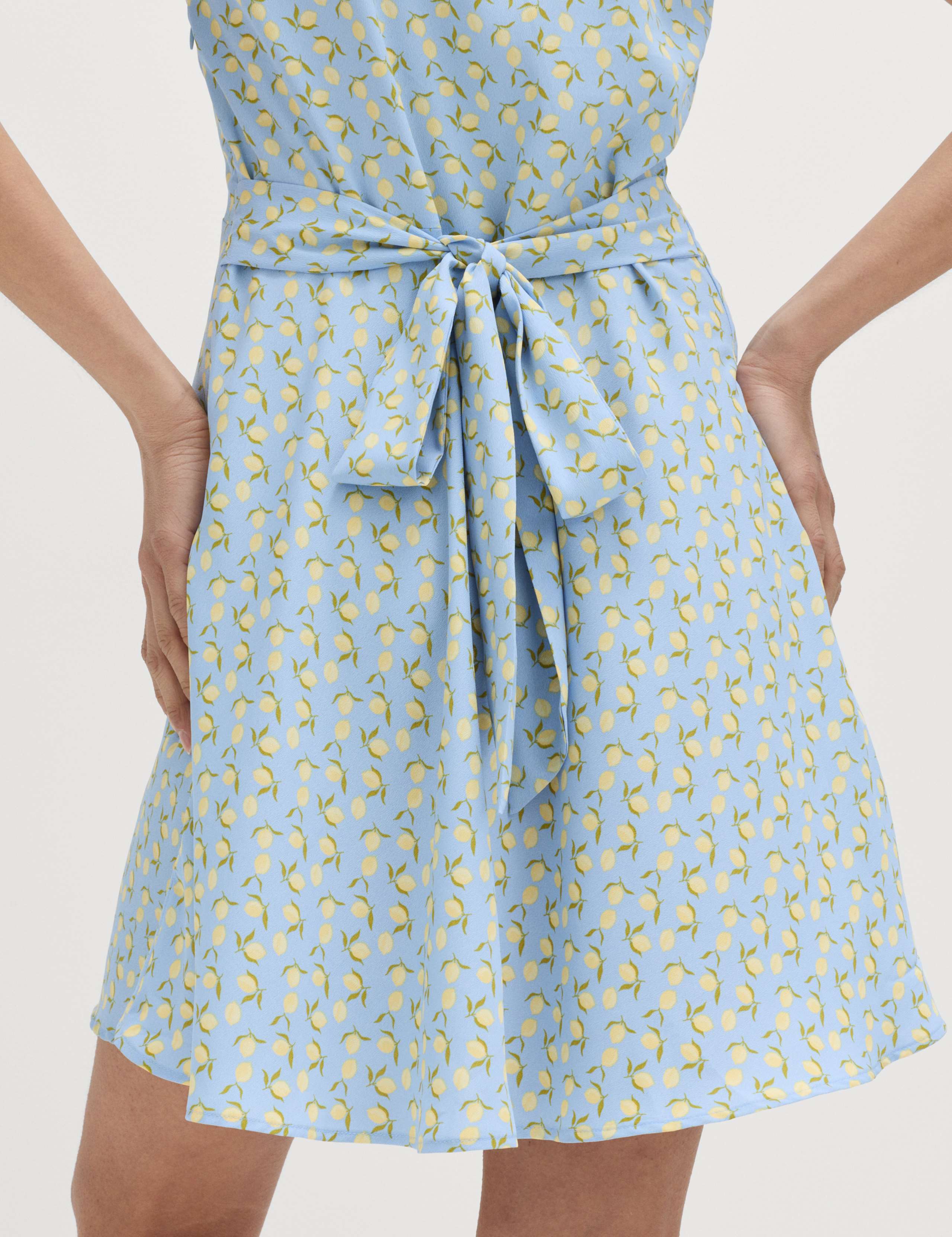 Printed Floral Mini Tea Dress 5 of 6