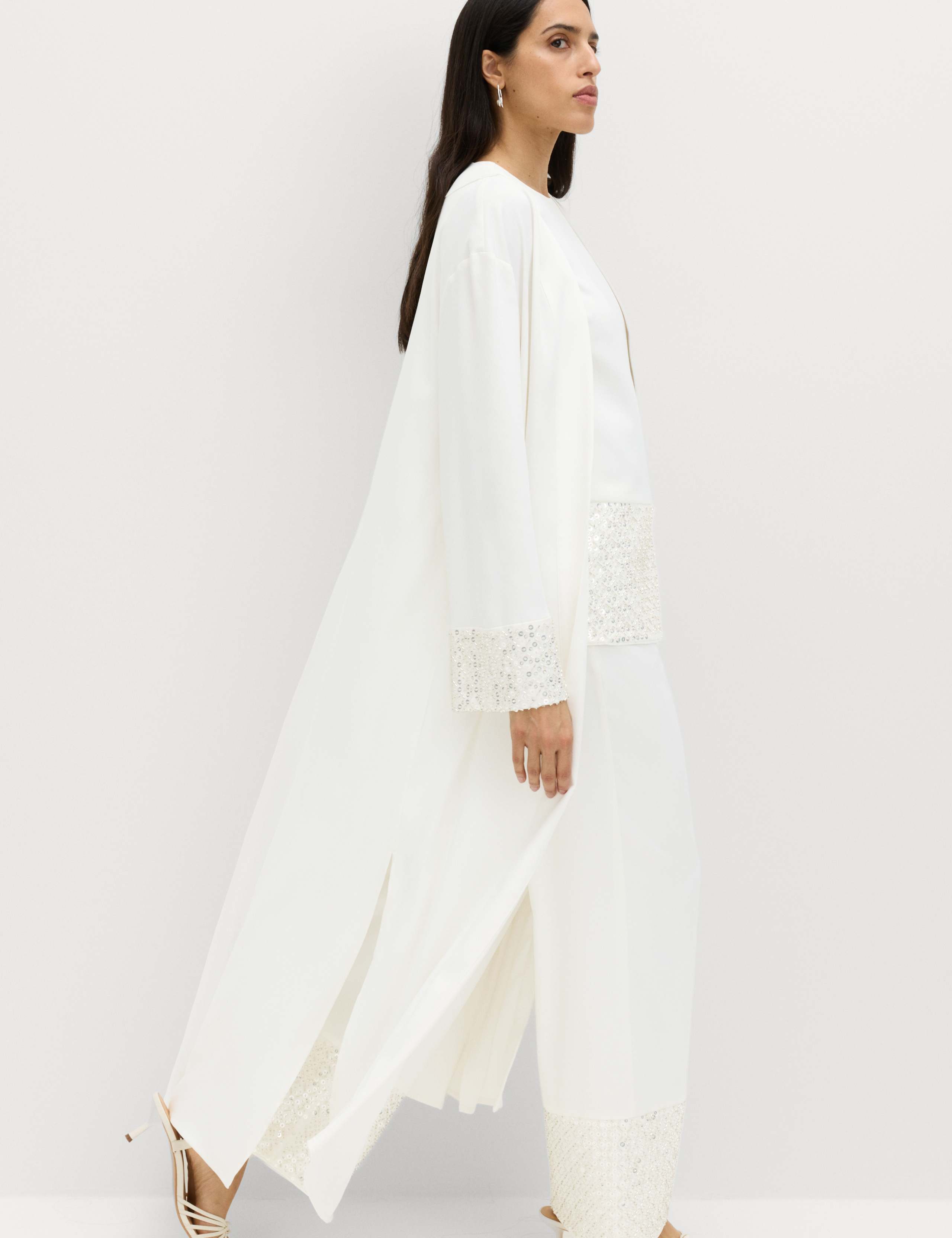 Embellished Sequin Kaftan 4 of 5